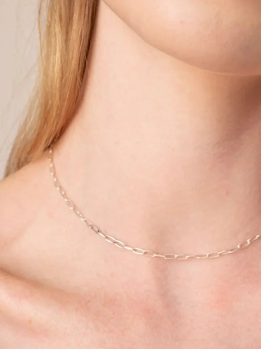 Paperclip Chain Necklace - Image 4