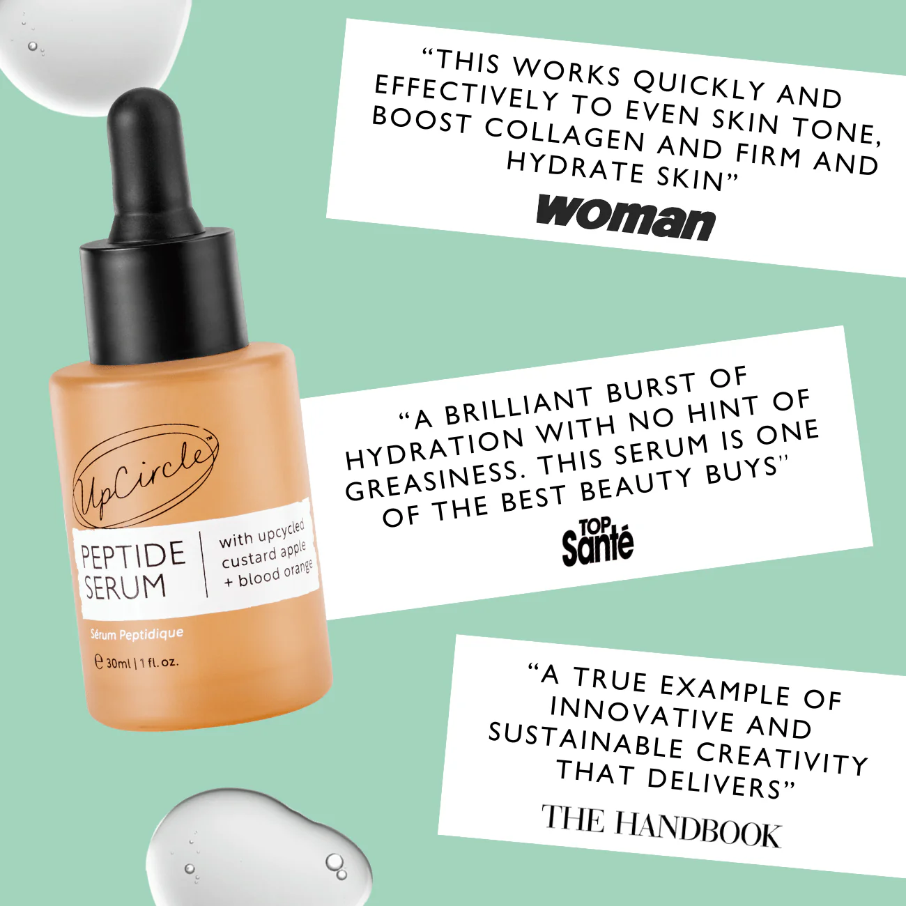 Peptide Serum with Custard Apple + Blood Orange - Image 3