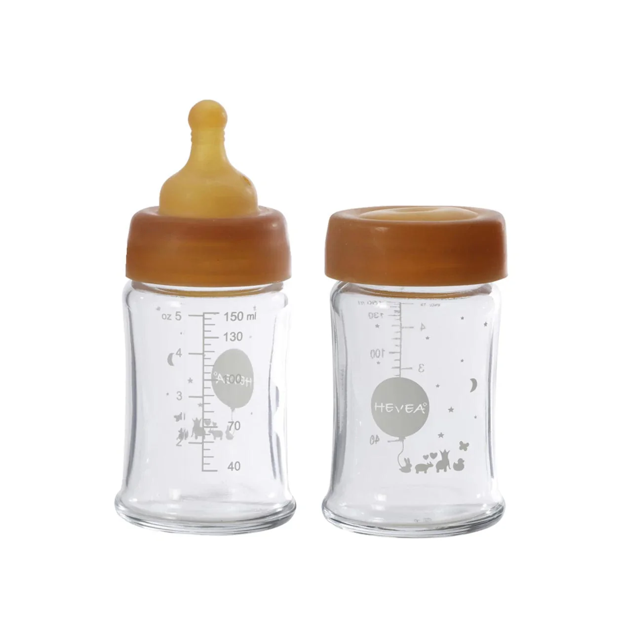 Plastic Free Glass Baby Bottle 2-Pack - Image 3