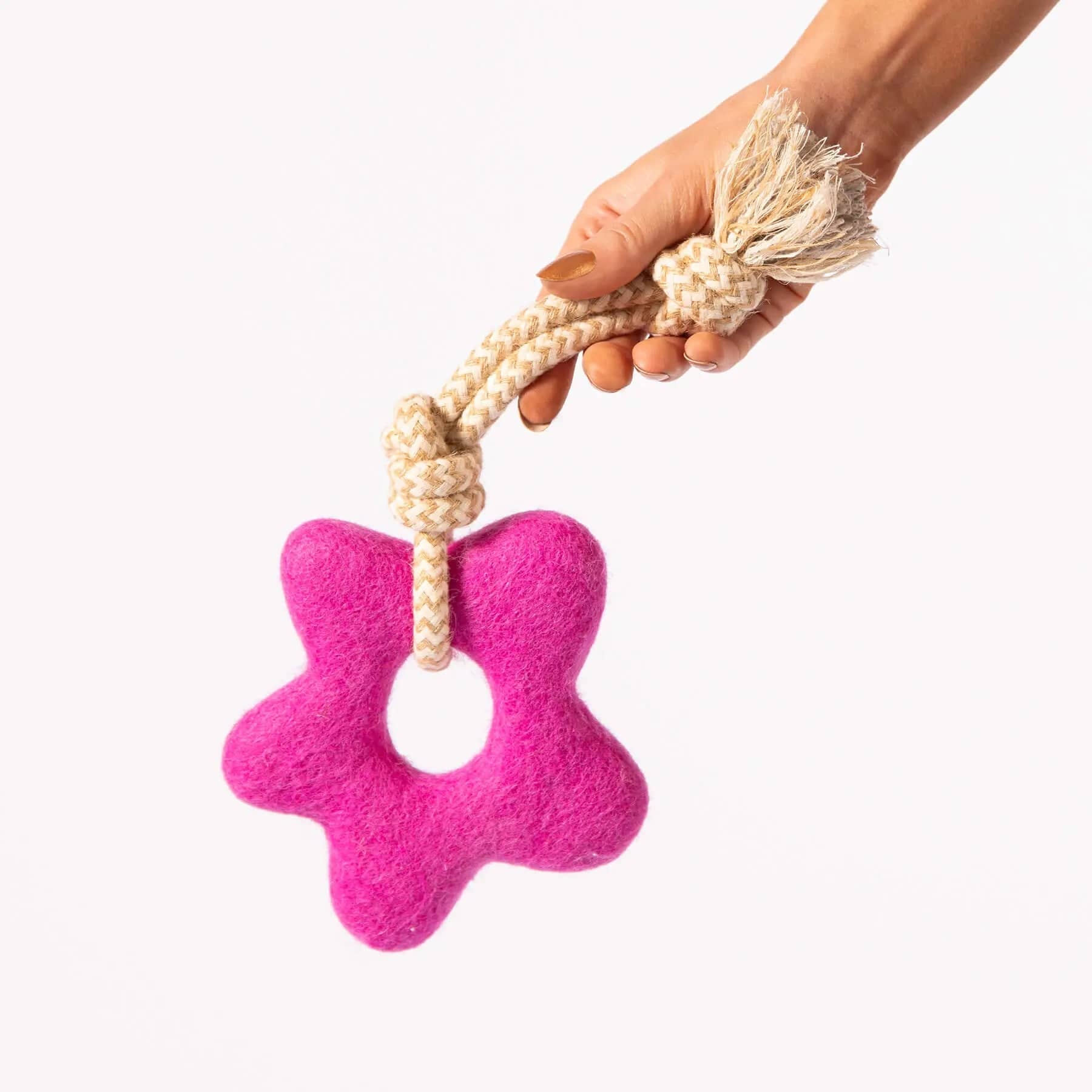 Pullin' Posies Felt Dog Toy - Image 2