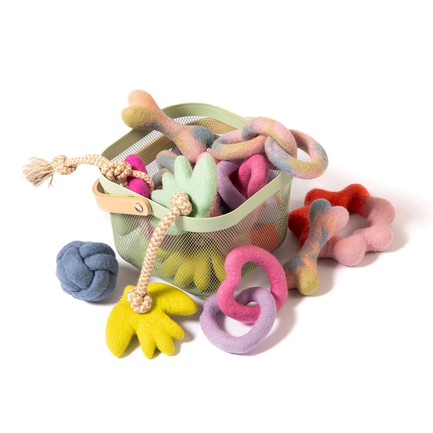 Pullin' Posies Felt Dog Toy - Image 4