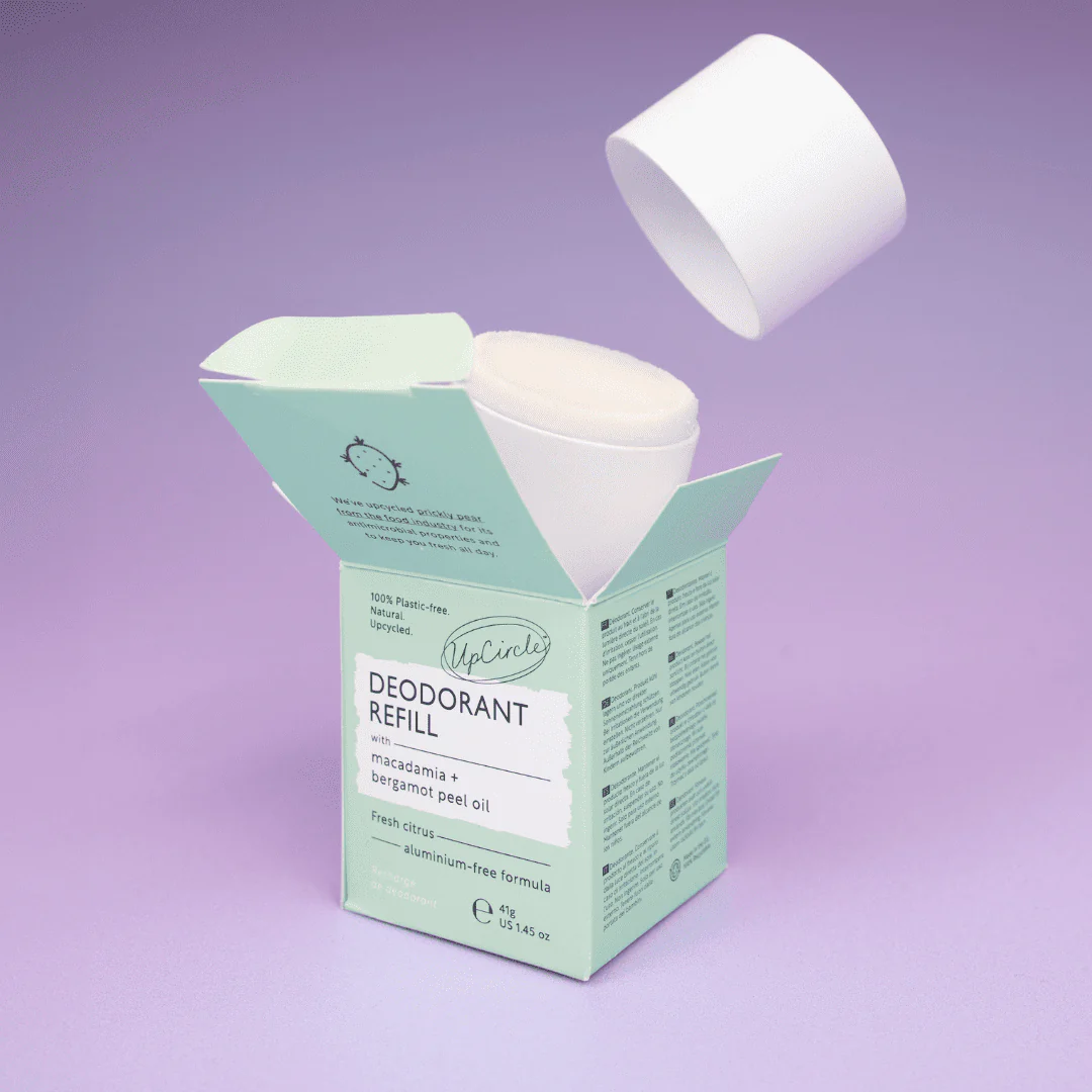 Refillable Natural Deodorant with Macadamia + Bergamot - Aluminum-Free, Eco-Friendly, and Biodegradable - Image 10