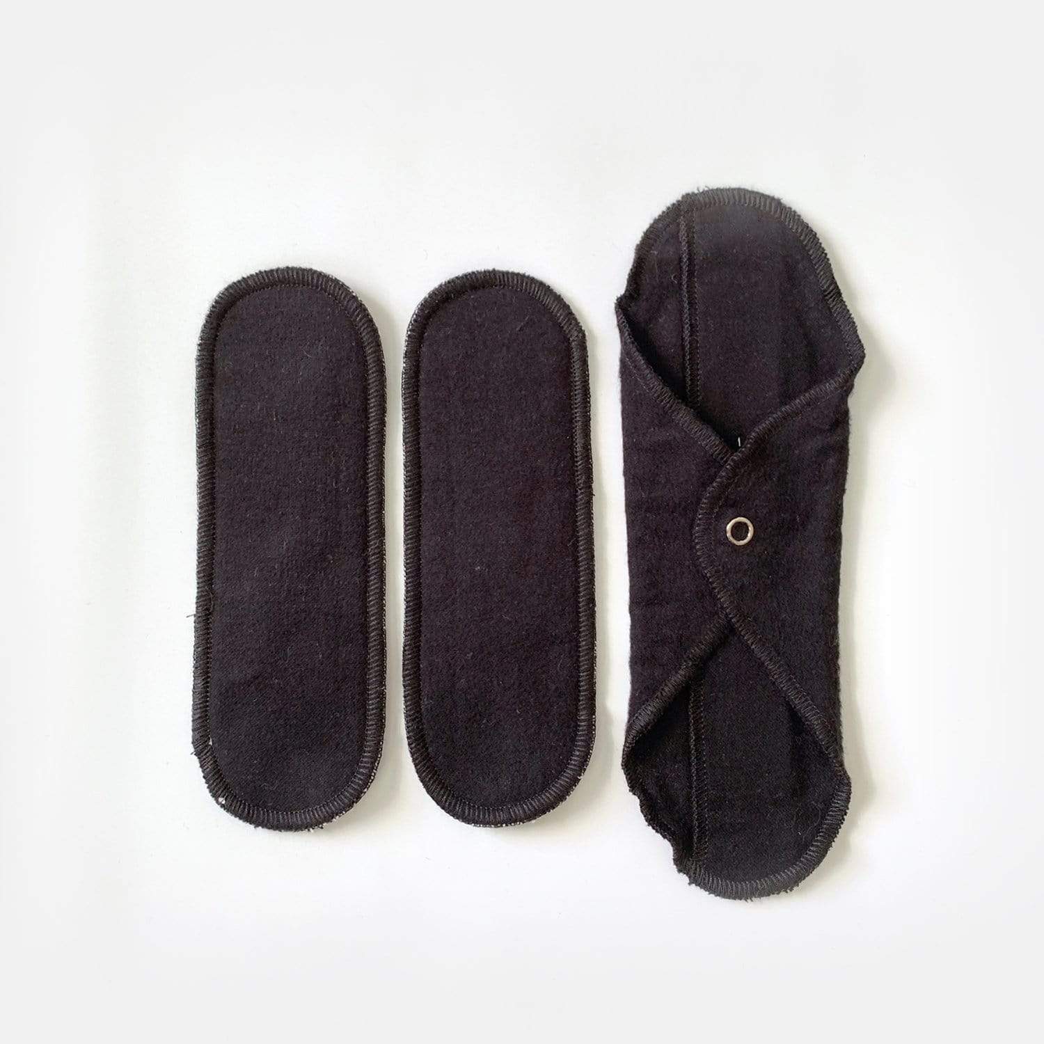 Reusable Day Pad - Reusable Period Pad, 100% Cotton, Handmade, 1 Pad w/ 2 Inserts - Image 5