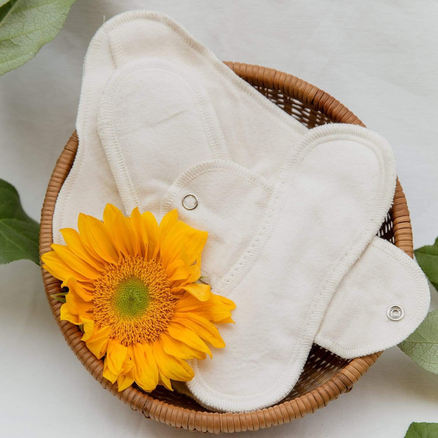 Reusable Pantyliner - Reusable Period Pad, 100% Cotton, Handmade, Single Pad - Image 6