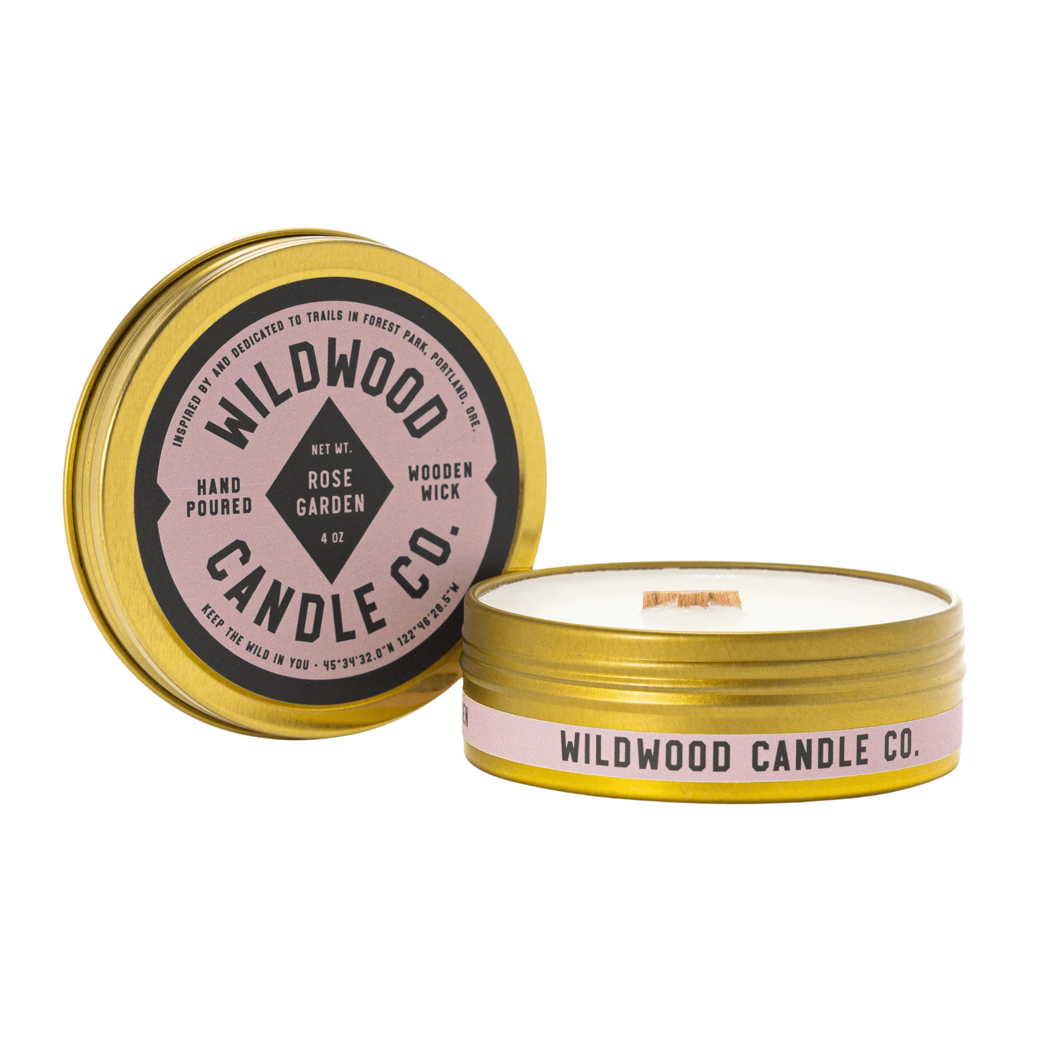 Rose Garden Travel Candle - 4oz
