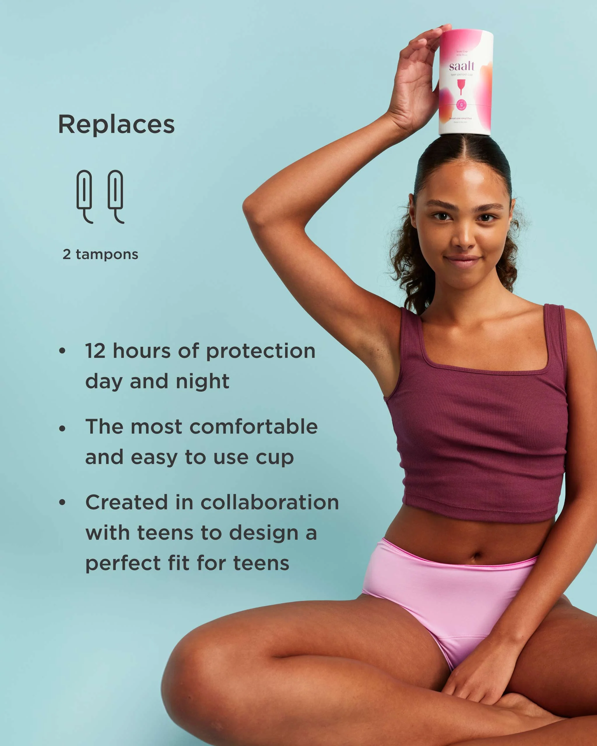 Saalt Teen Menstrual Cup - Image 4