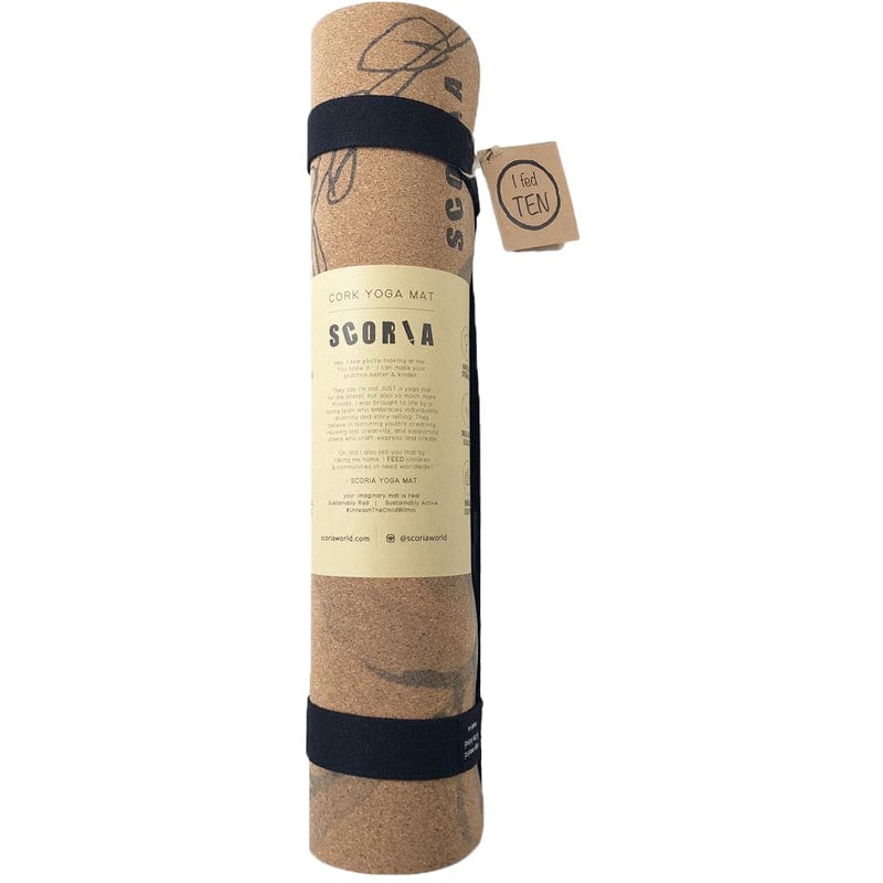 Blossom Cork Yoga Mat 4.5mm - Image 4