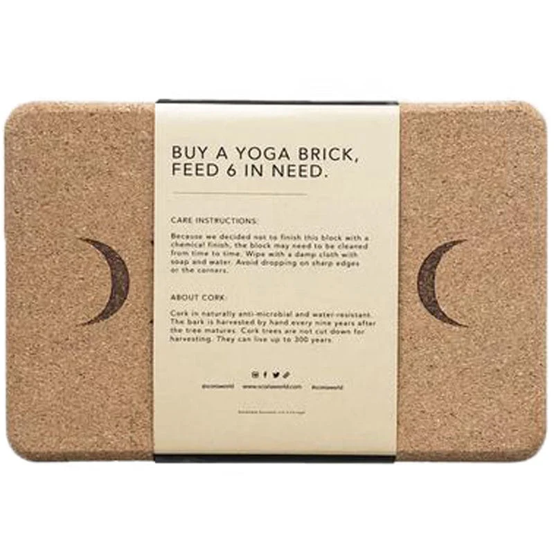 Moon Cork Yoga Block - Image 2