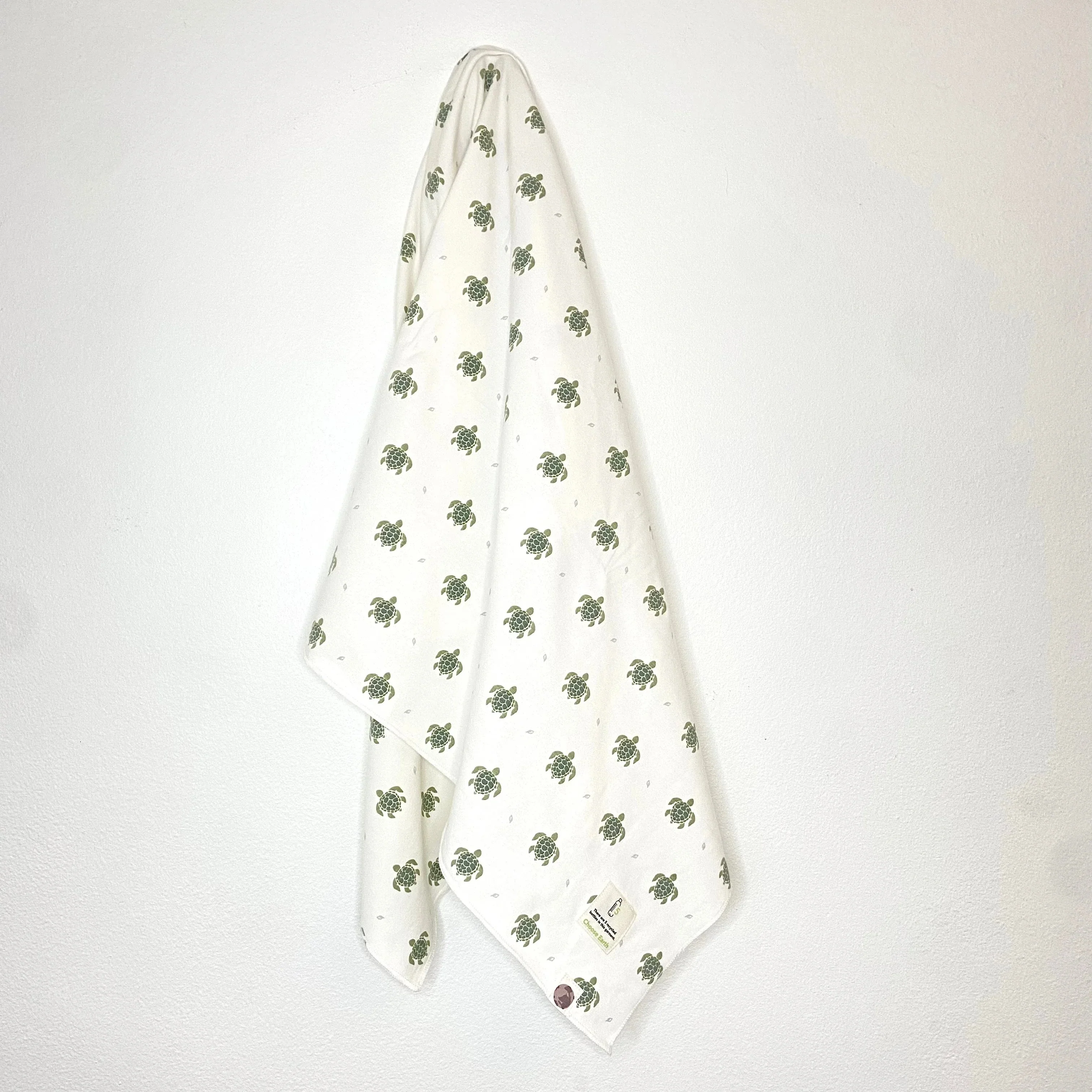 Sea Turtle Swaddle Blanket