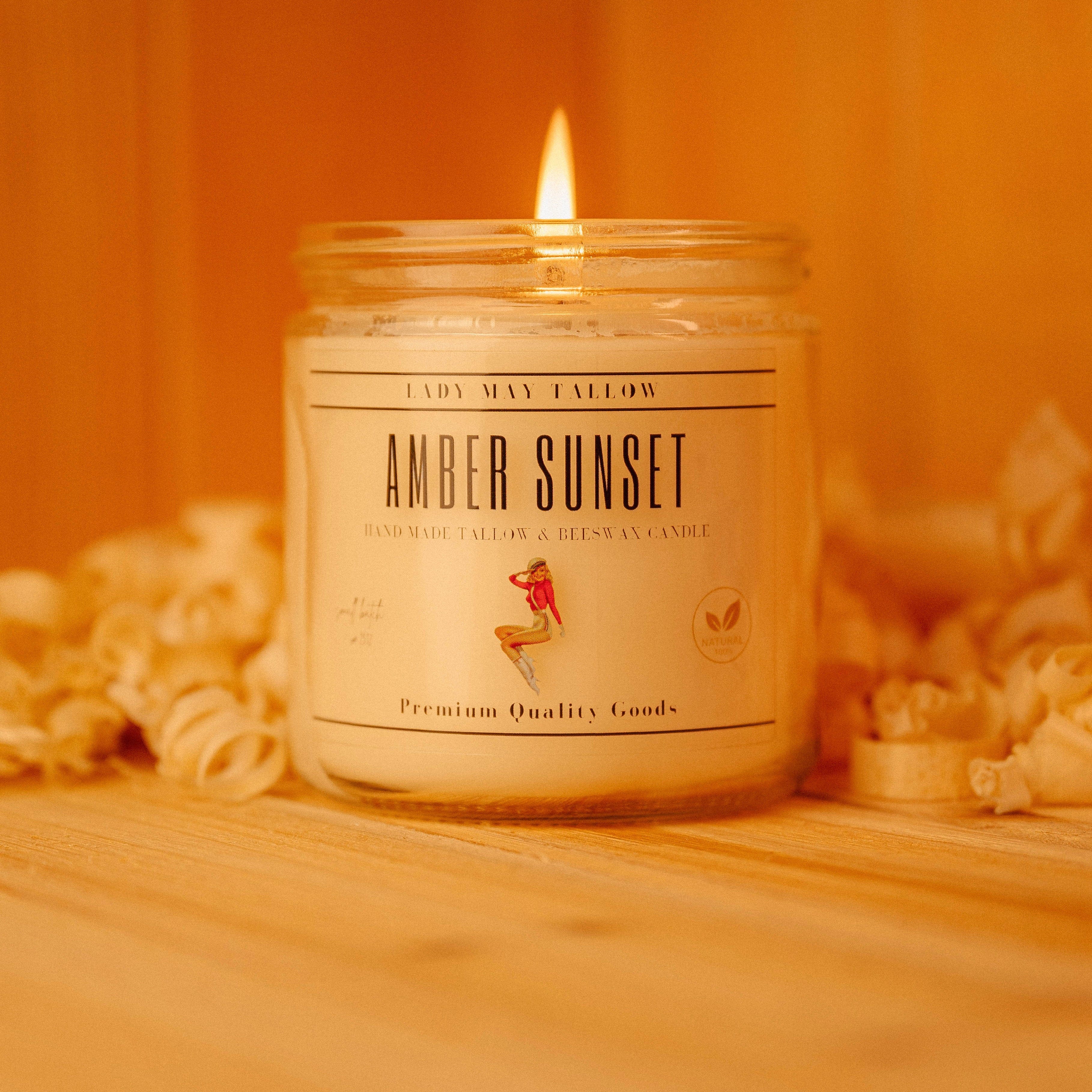 Seasonal Tallow & Beeswax Candle 16oz | Non Toxic Grass-Fed All-Natural Clean Burning - Image 10