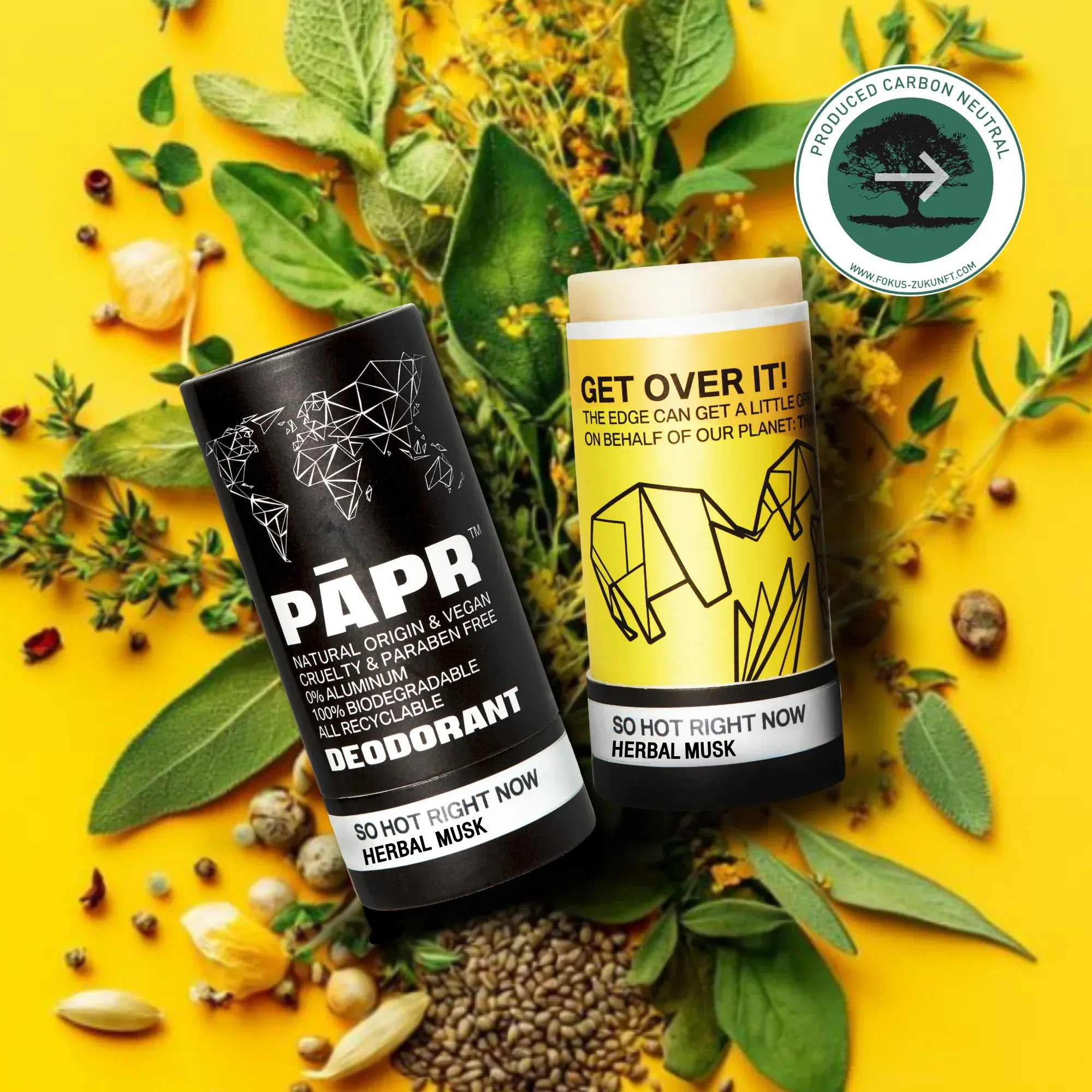 Paper Cosmetics Deodorant - So Hot Right Now, , Vegan, Aluminum-Free - Image 2