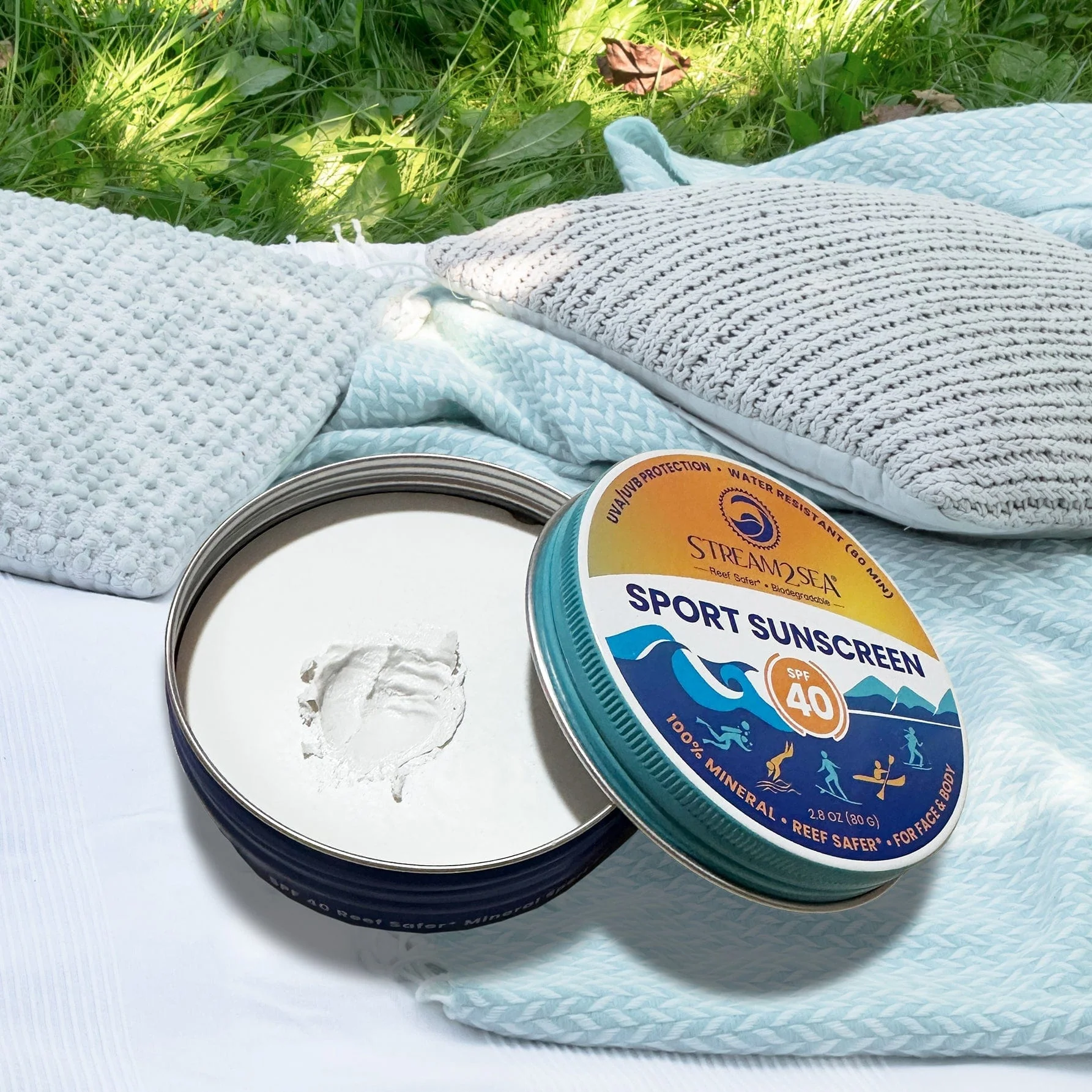SPF 40 Sport Sunscreen Zinc Balm - Image 2