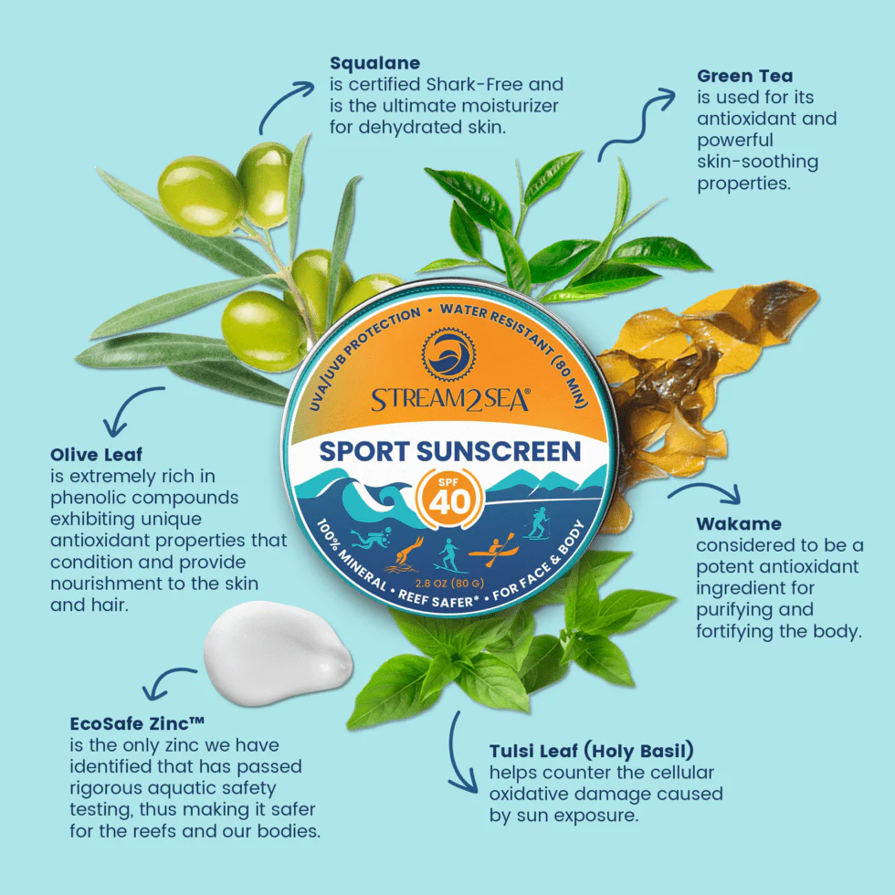 SPF 40 Sport Sunscreen Zinc Balm - Image 3