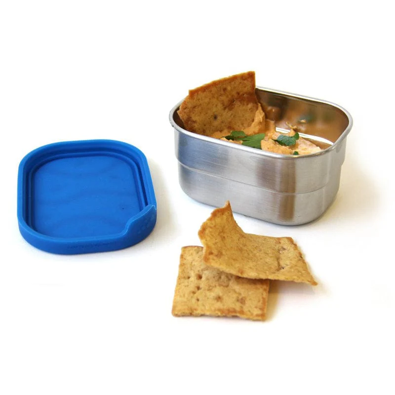 Stainless Steel Splash Pod- Snack Container, Leakproof - Image 2
