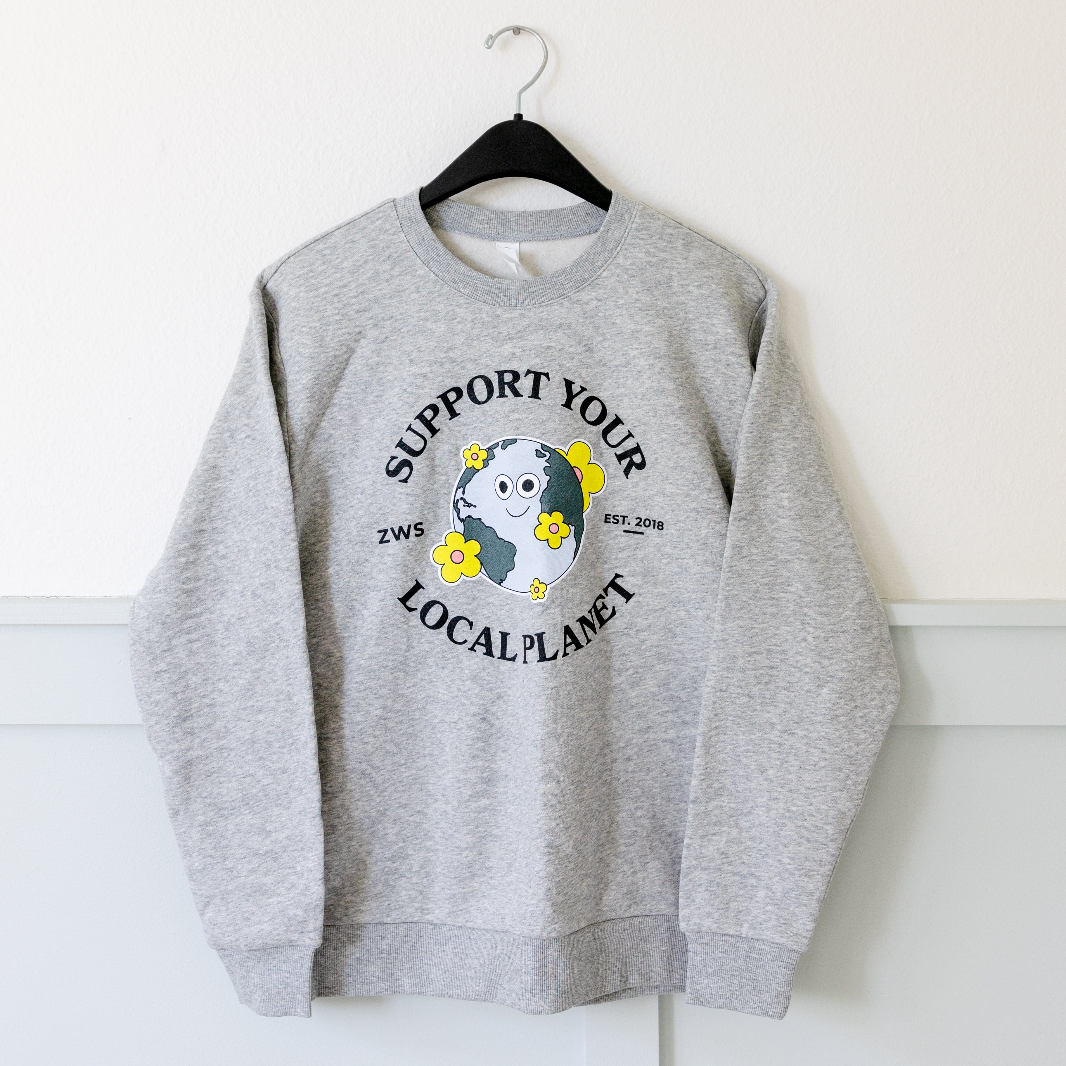 Support Your Local Planet Sweatshirt - 2 Color Options - Image 2