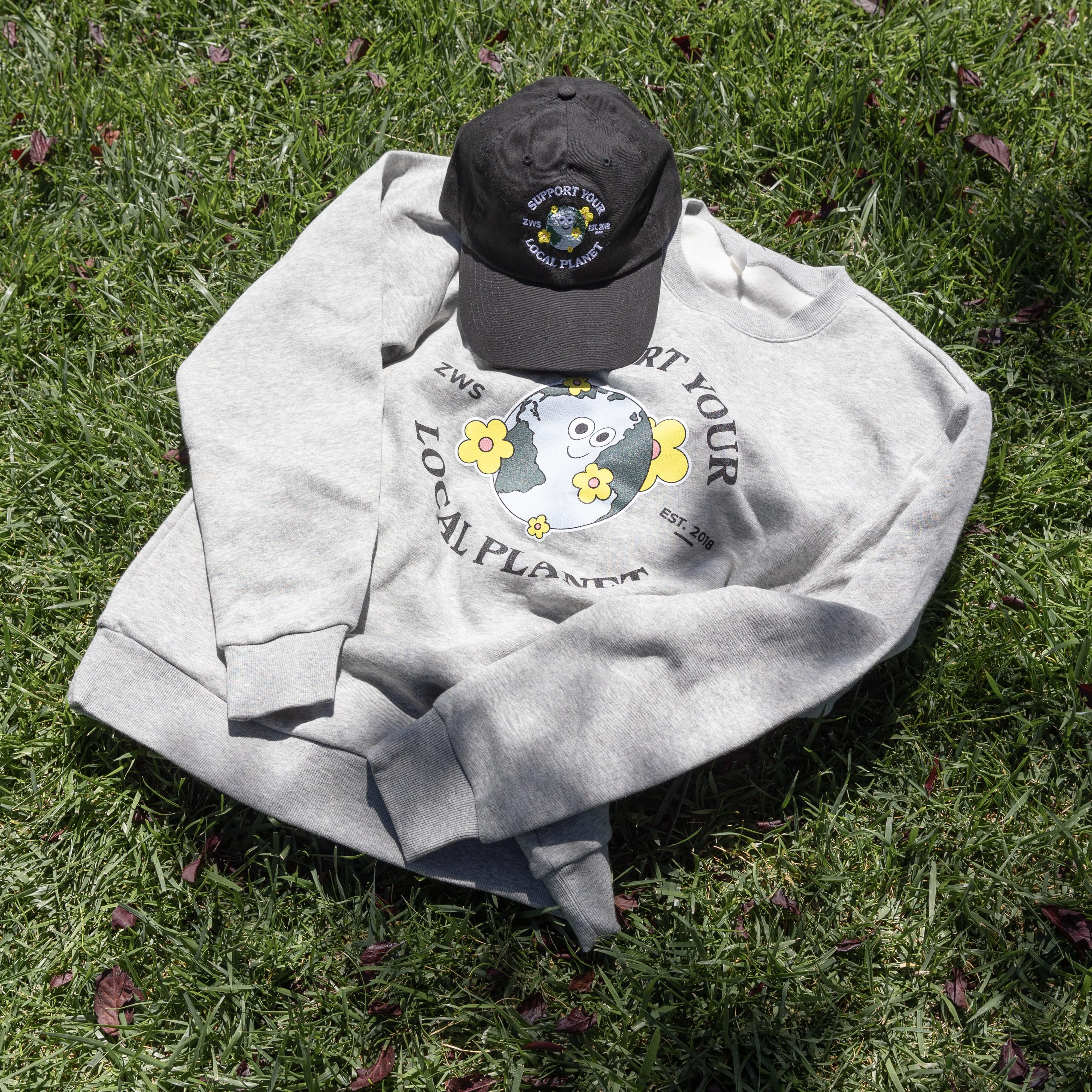 Support Your Local Planet Sweatshirt - 2 Color Options - Image 4