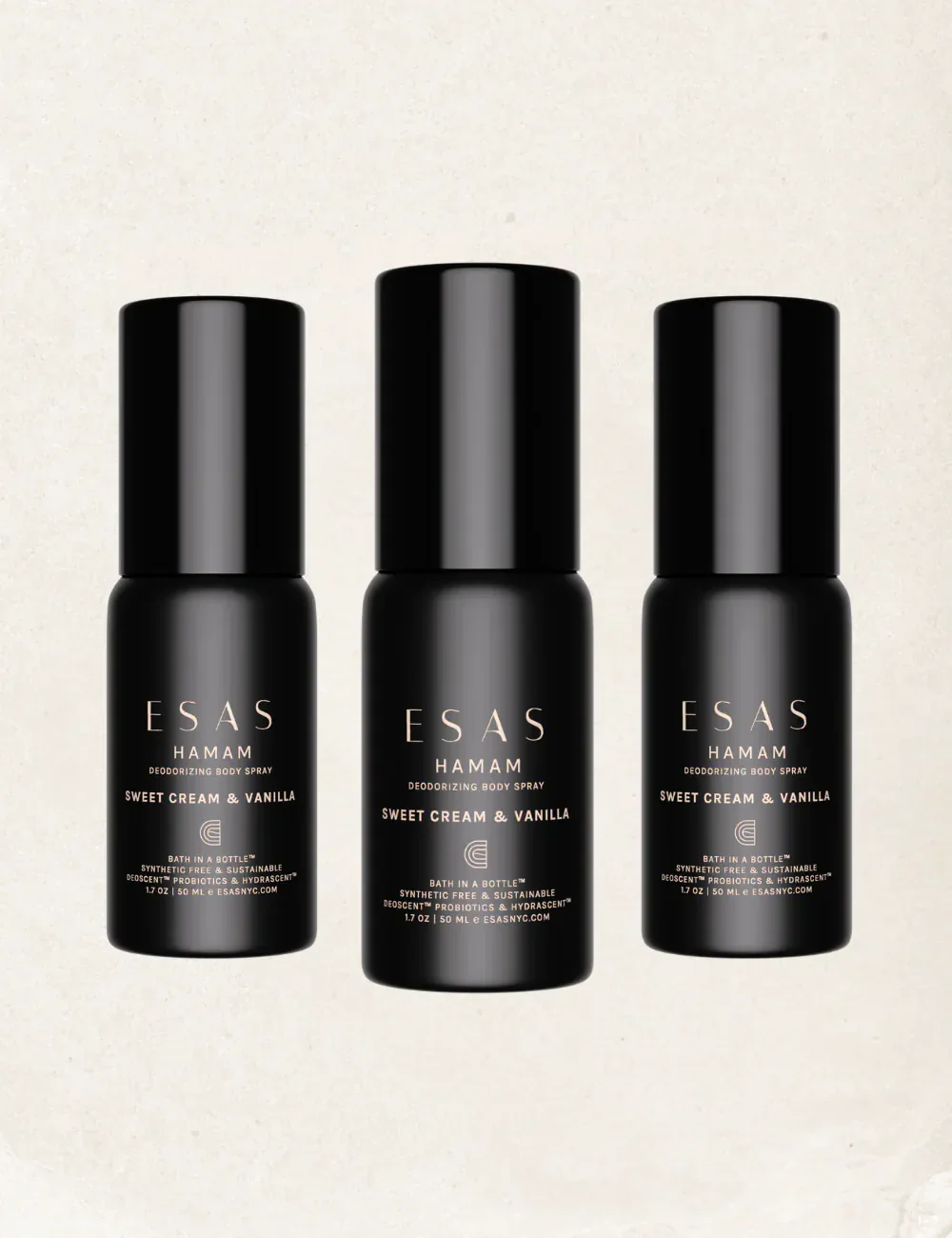 Sweet Cream & Vanilla Hamam Deo Body Spray - Image 3