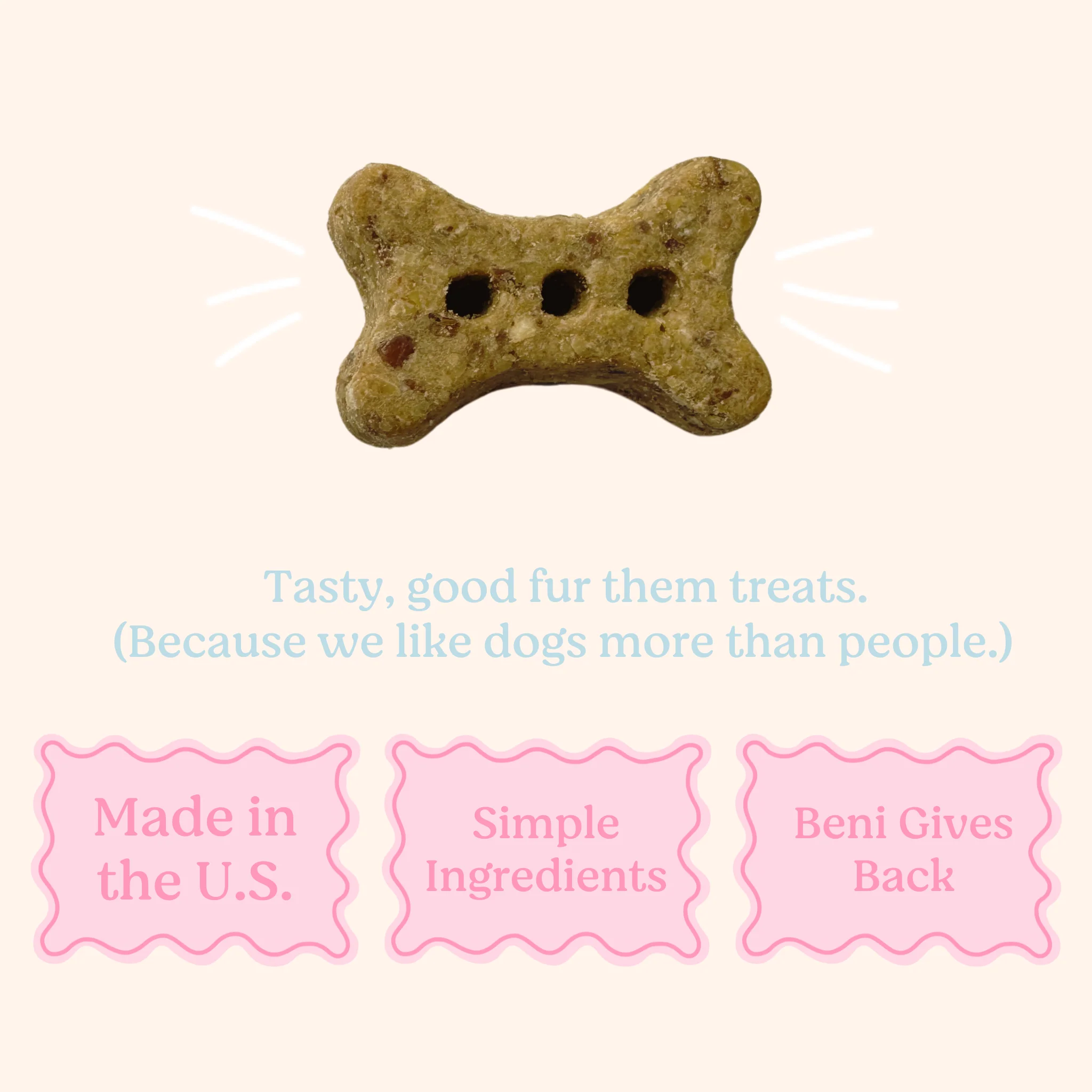 Sweet Potato & Honey Tiny Bones Dog Treats - Image 3