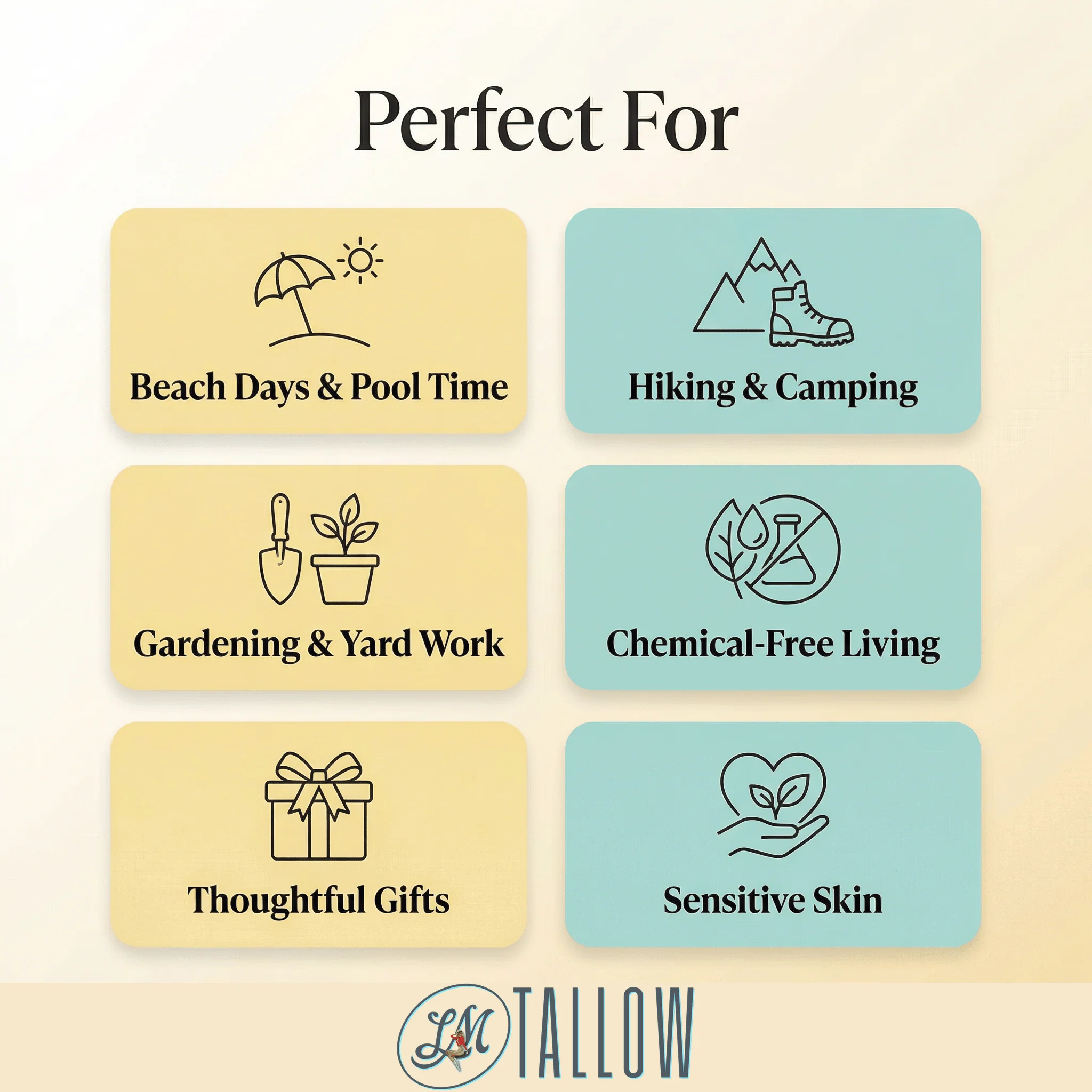 Tallow Sun Care Duo - Natural Before & After Sun Cream Gift Set with Zinc Oxide - Image 9