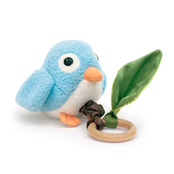 Teething Toy - Pink or Blue Birdy - Image 2
