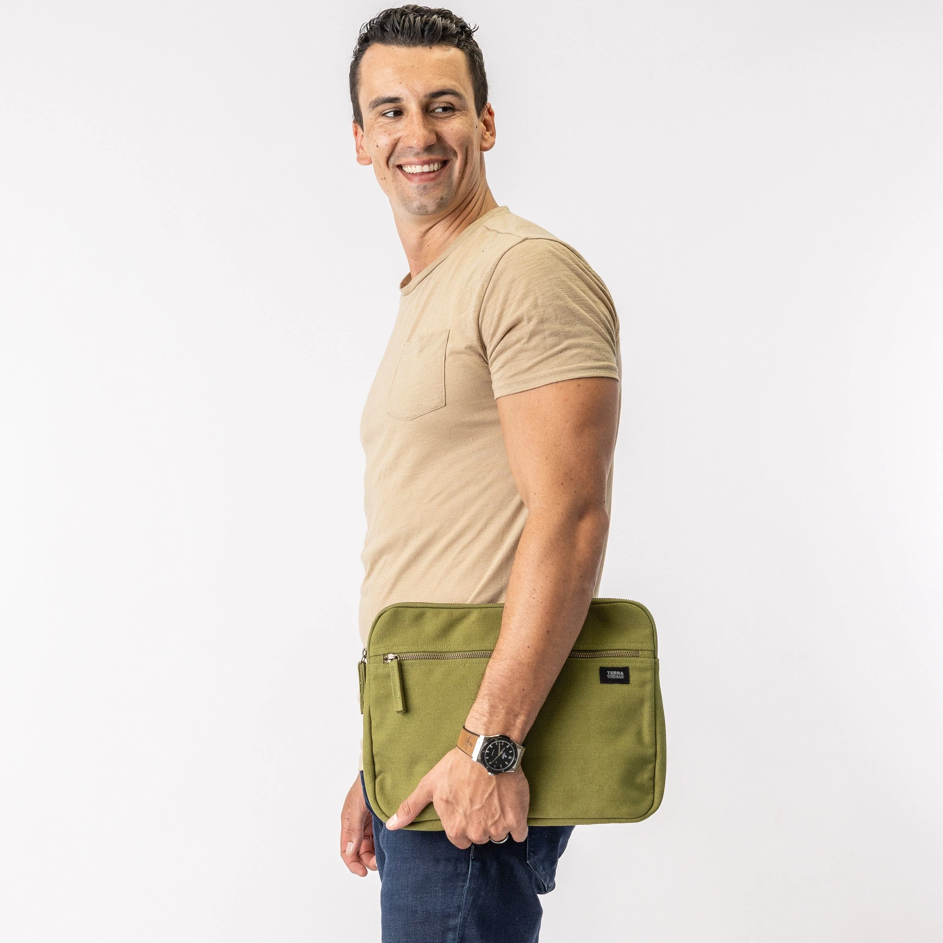 Organic Cotton Laptop Sleeve 13in - Image 53