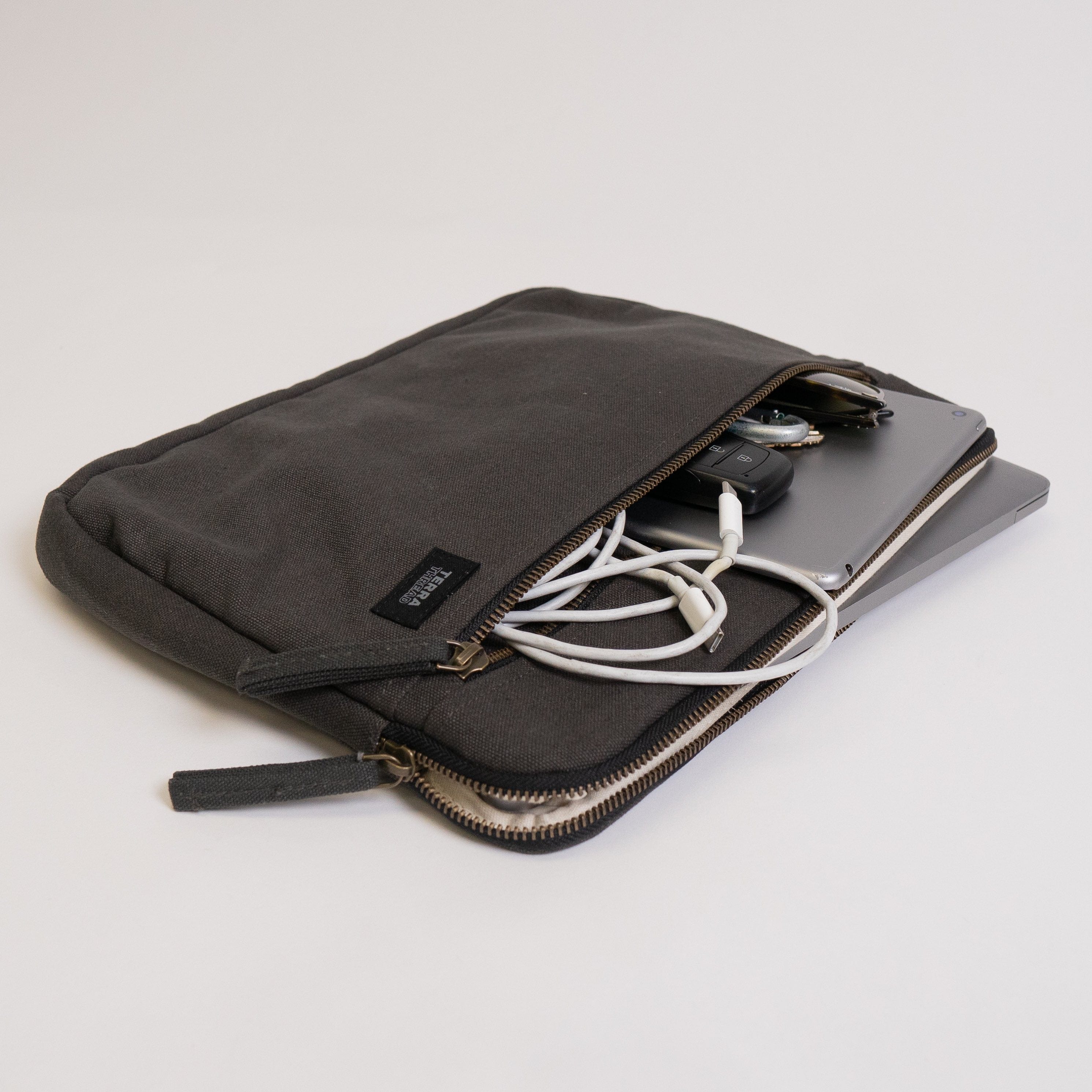 Organic Cotton Laptop Sleeve 13in - Image 78