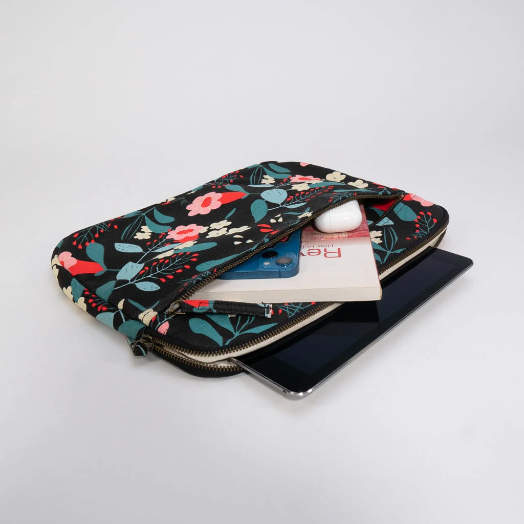 Organic Cotton Laptop Sleeve 13in - Image 99