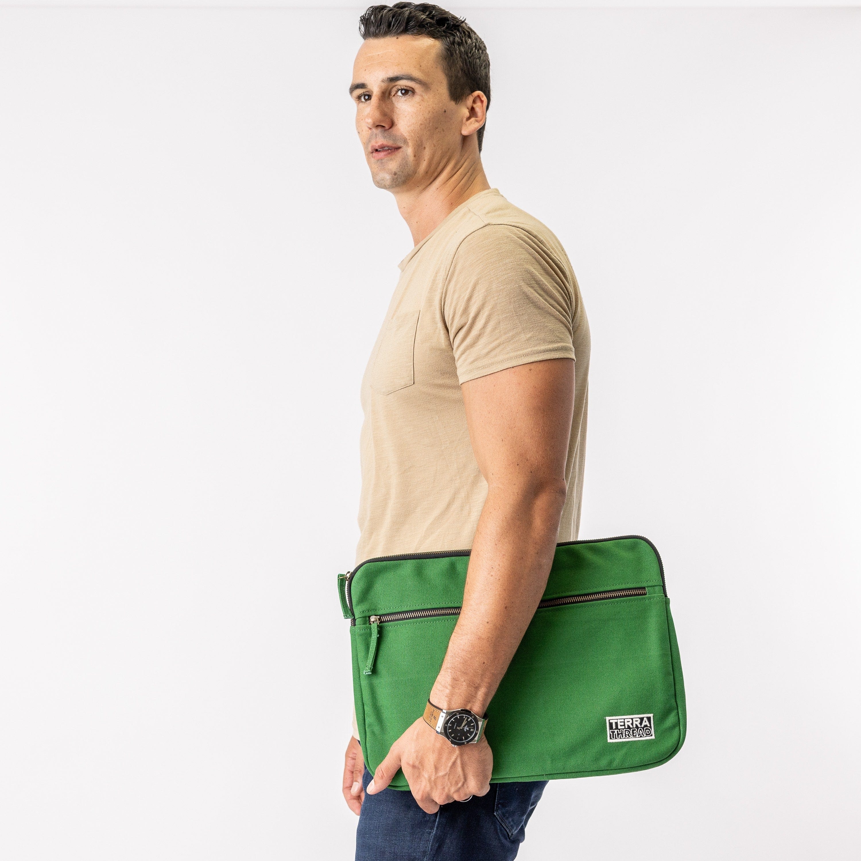 Organic Cotton Laptop Sleeve 15 in - Image 38