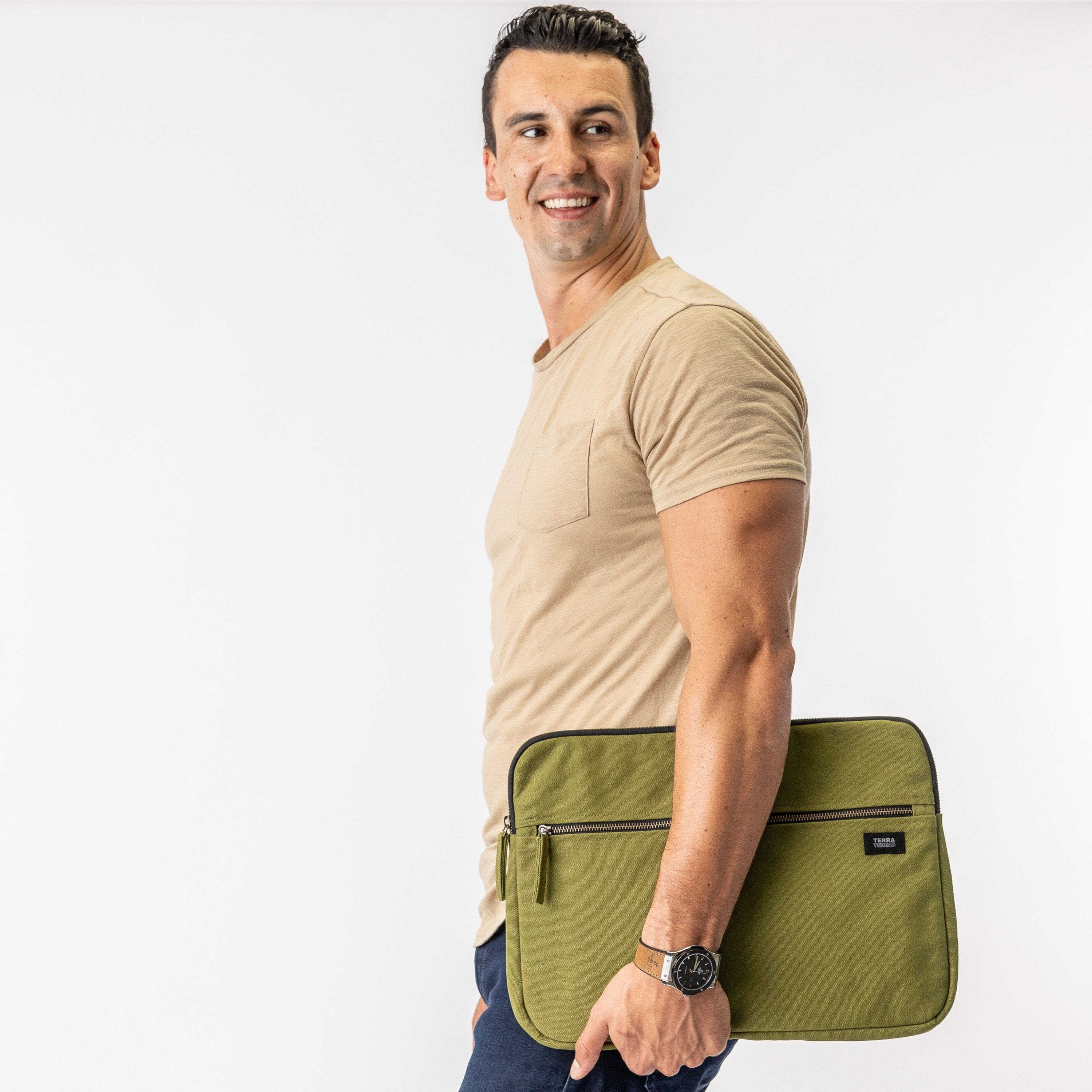 Organic Cotton Laptop Sleeve 15 in - Image 50