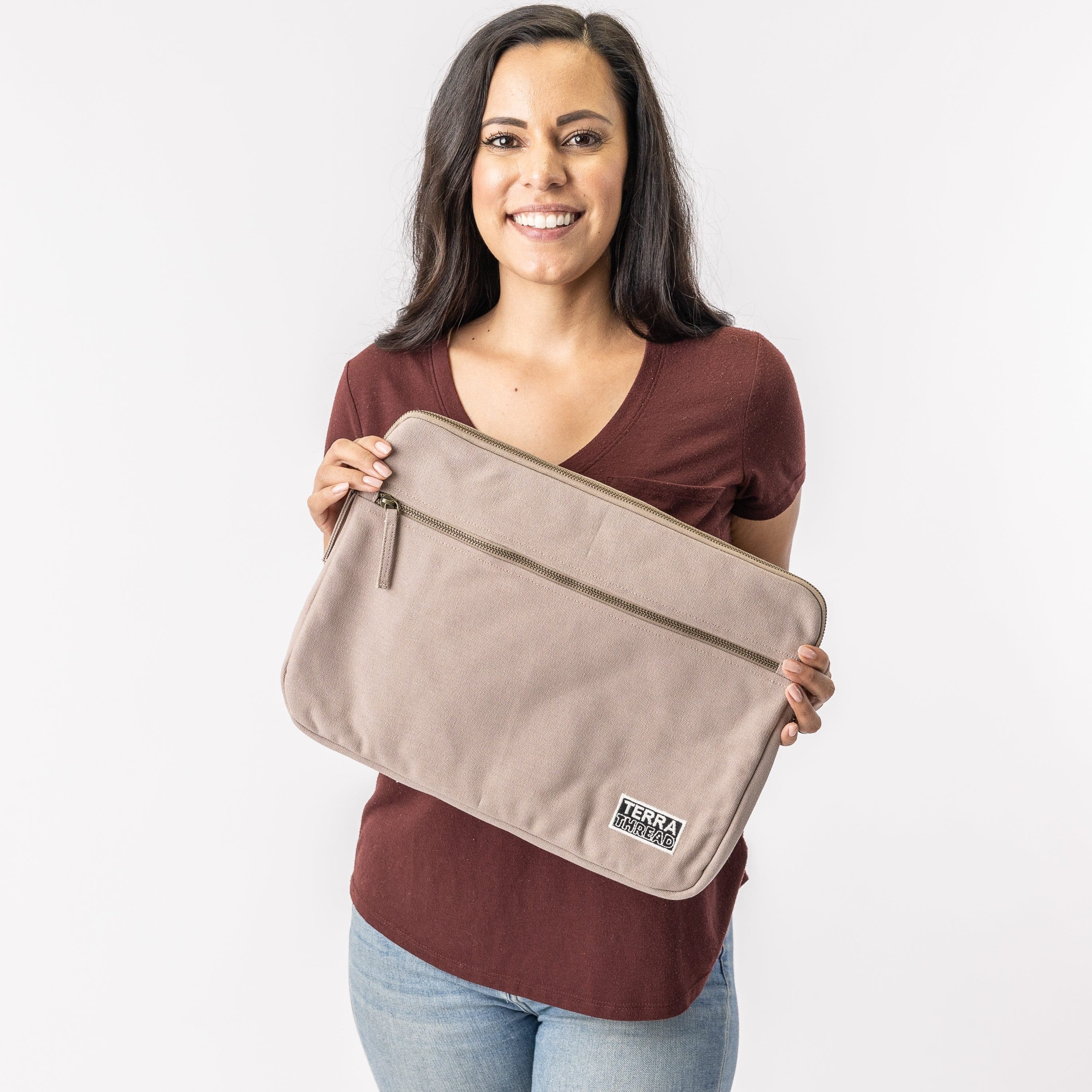 Organic Cotton Laptop Sleeve 15 in - Image 56