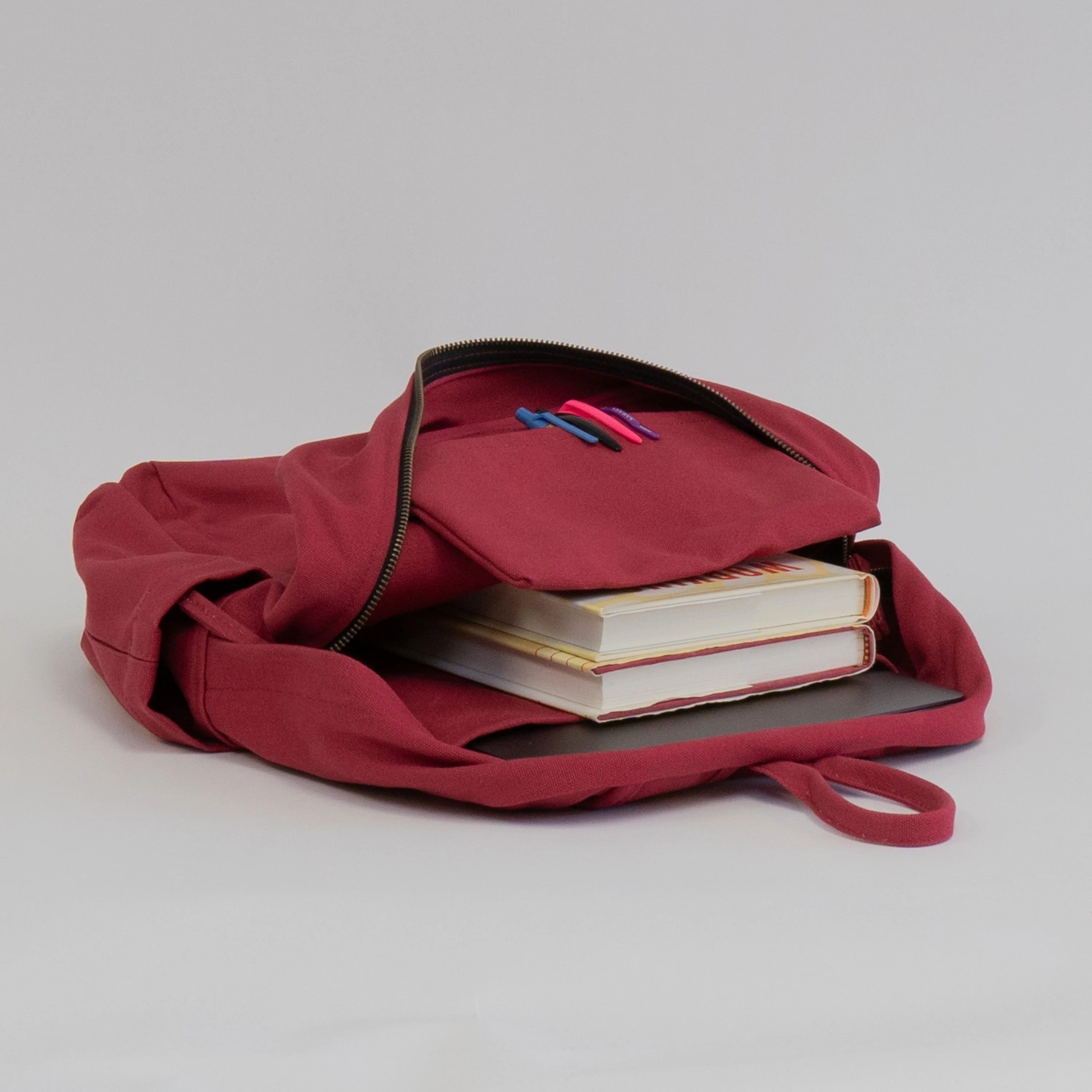Organic Cotton Canvas Everyday Backpack - Image 16