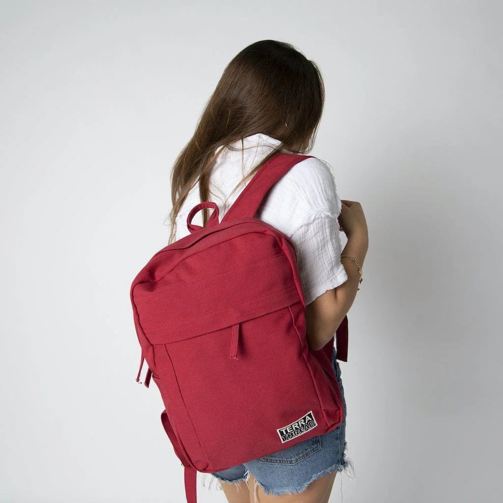 Organic Cotton Canvas Everyday Backpack - Image 18