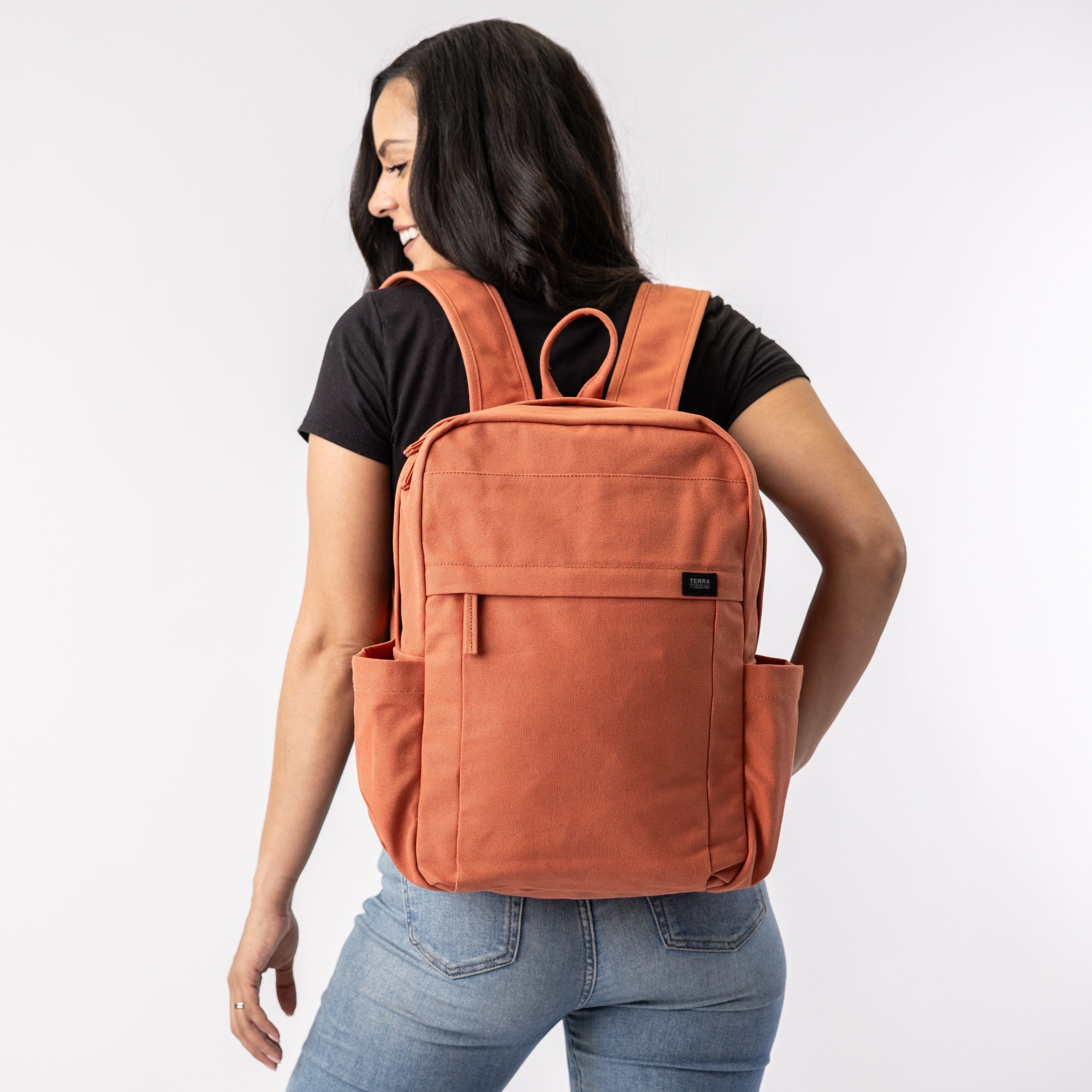 Organic Cotton Canvas Everyday Backpack - Image 29