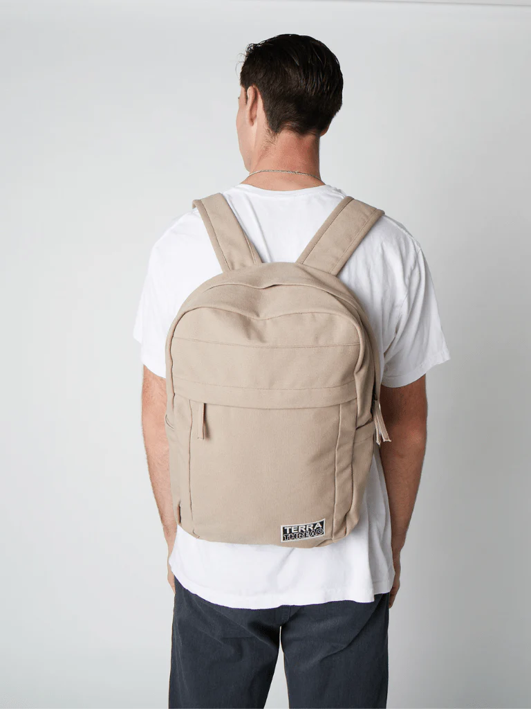 Organic Cotton Canvas Everyday Backpack - Image 3