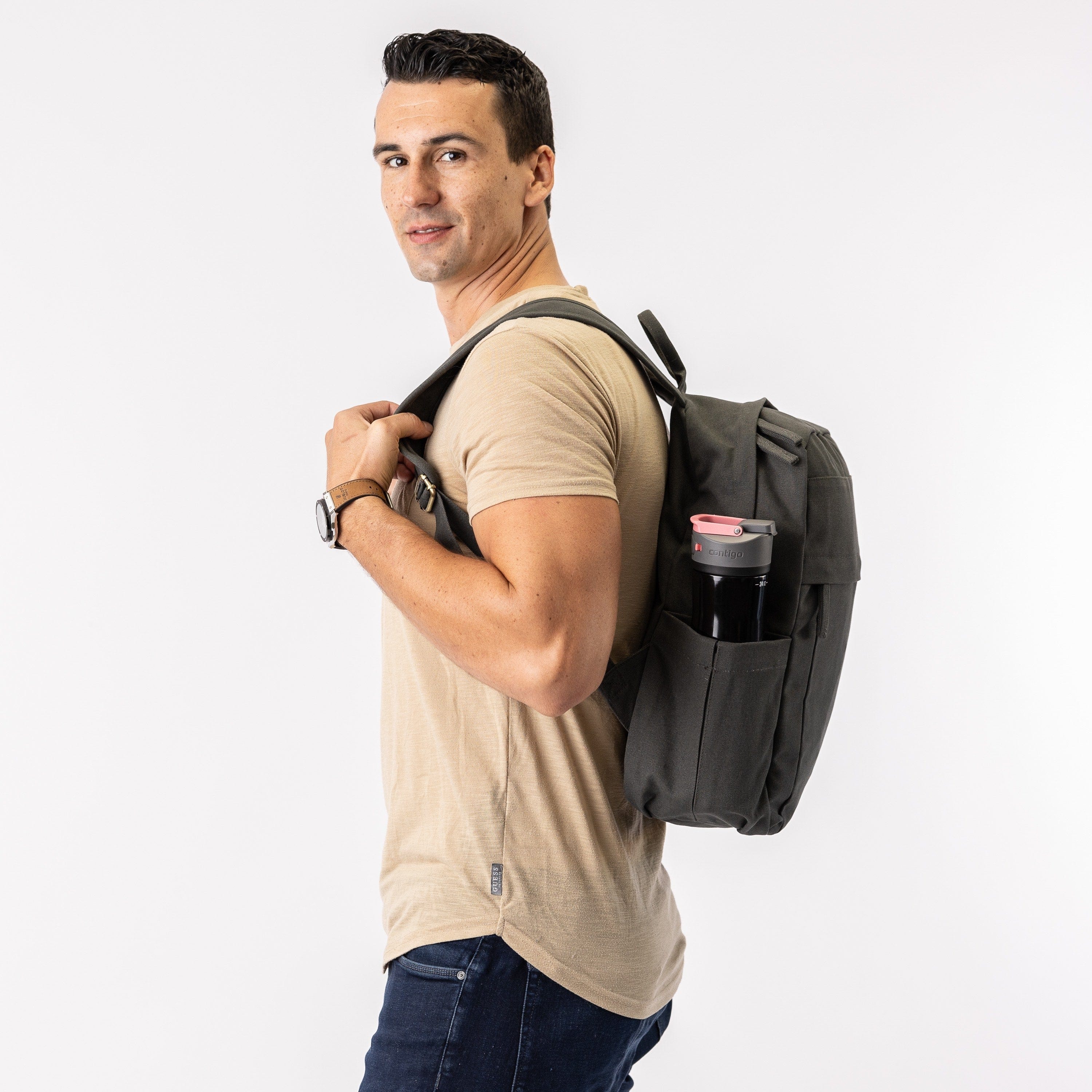 Organic Cotton Canvas Everyday Backpack - Image 41