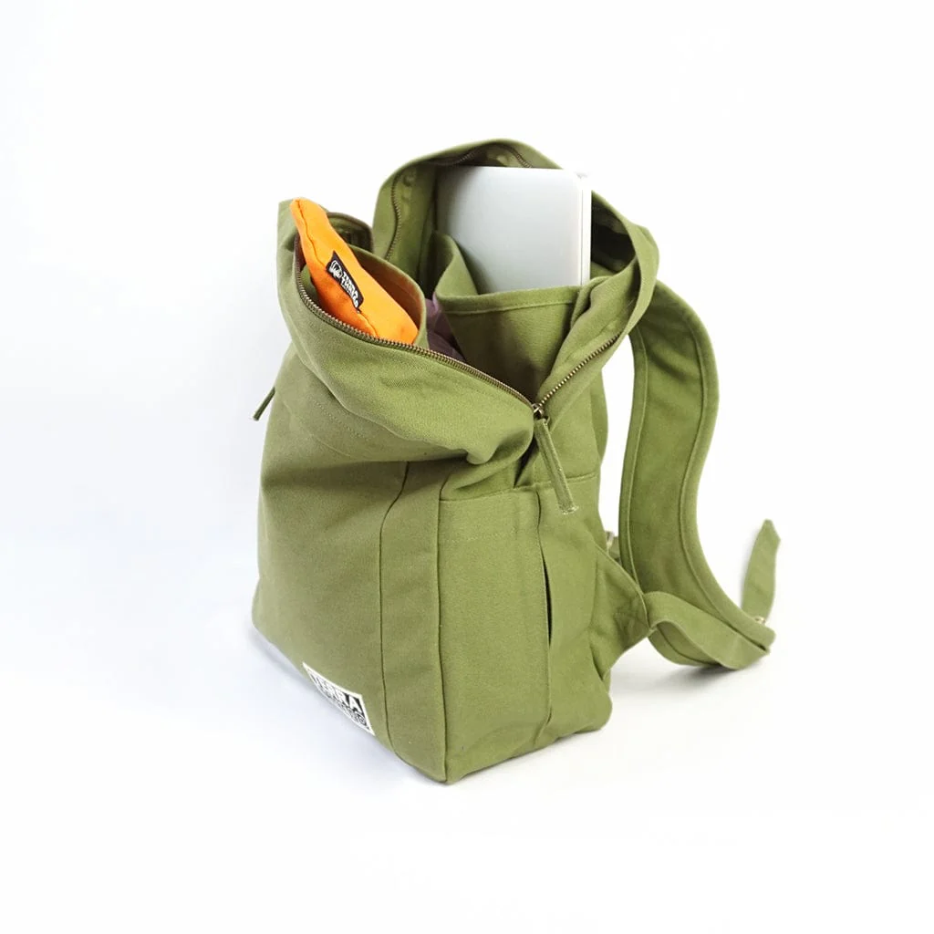 Organic Cotton Canvas Everyday Backpack - Image 54
