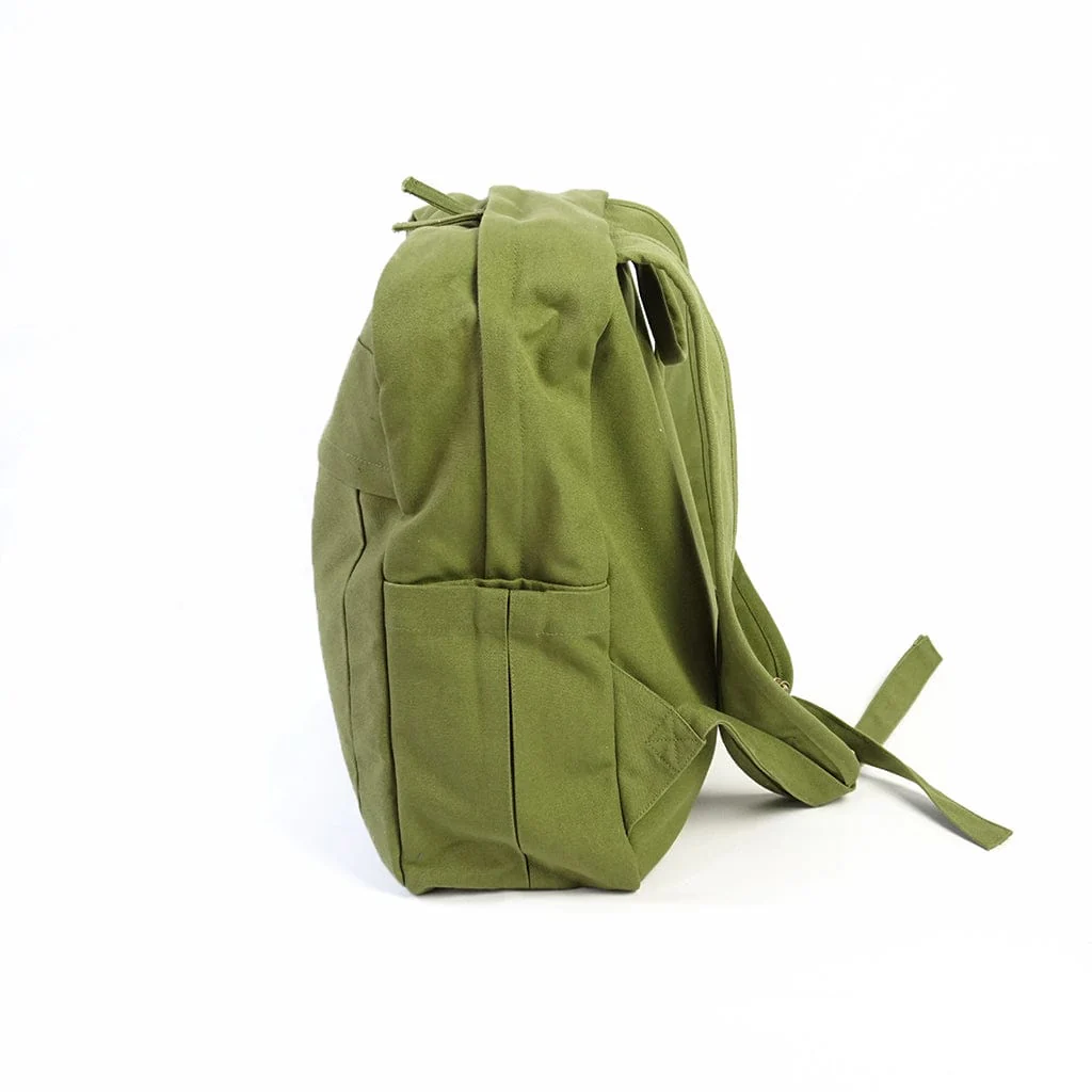 Organic Cotton Canvas Everyday Backpack - Image 55