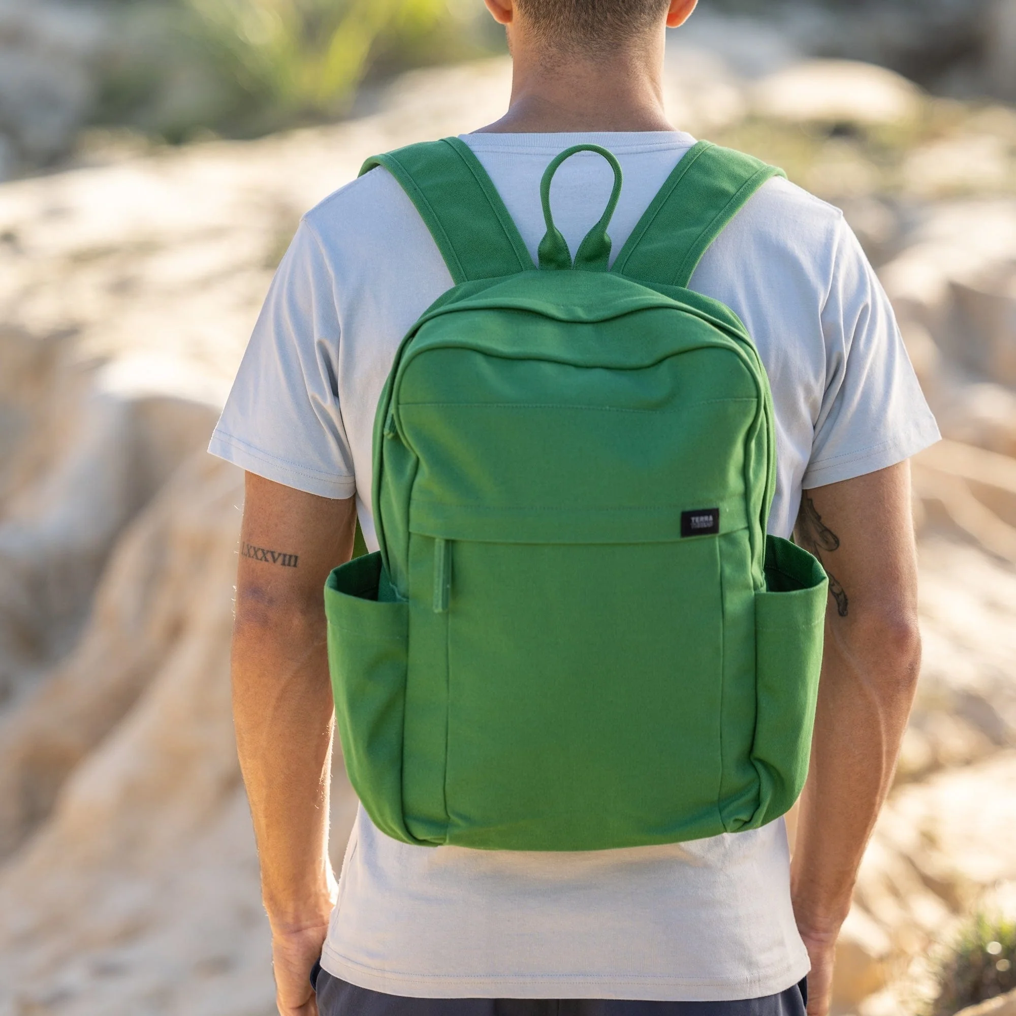 Organic Cotton Canvas Everyday Backpack - Image 77