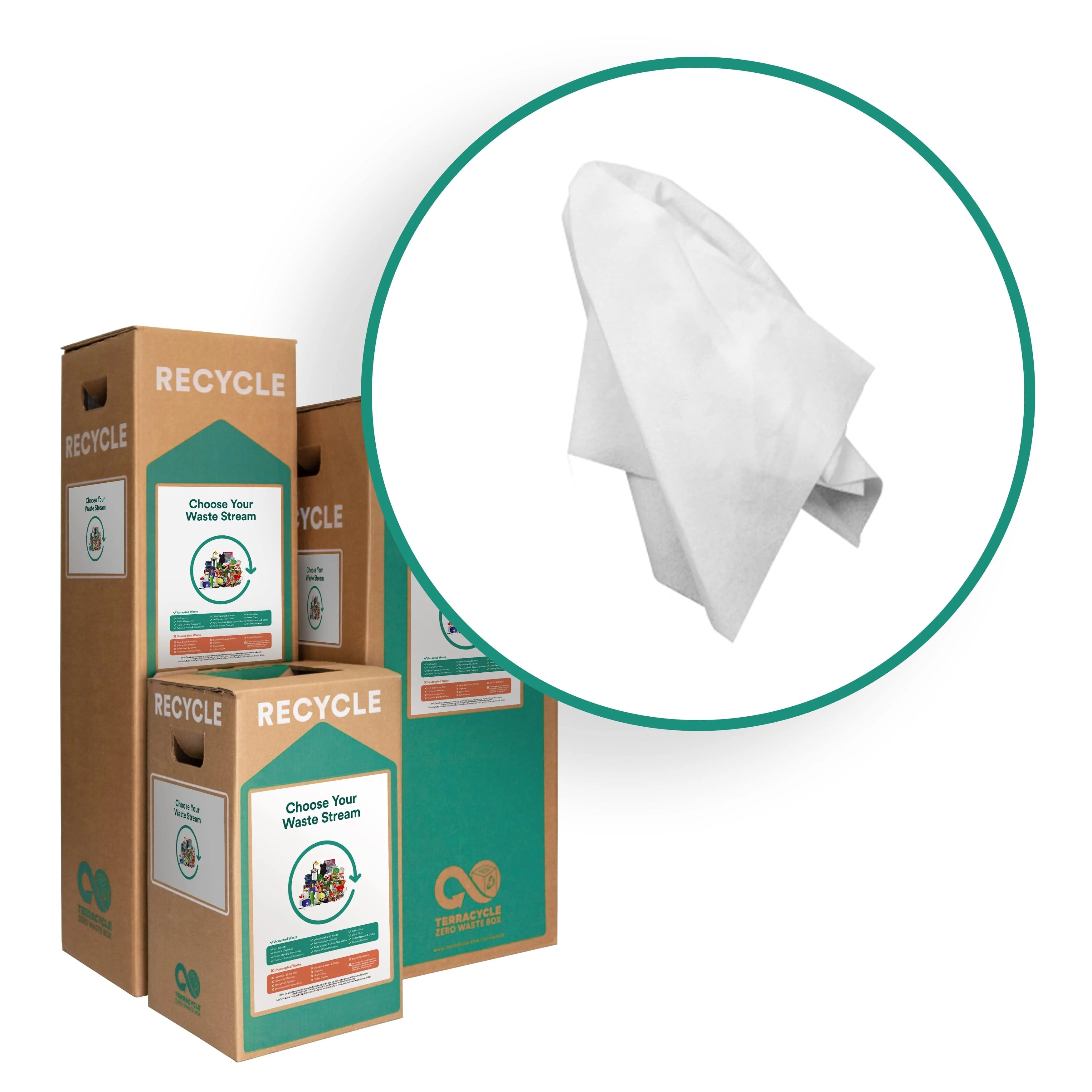 Synthetic Disinfectant Wipes - TerraCycle Zero Waste Box - Image 3