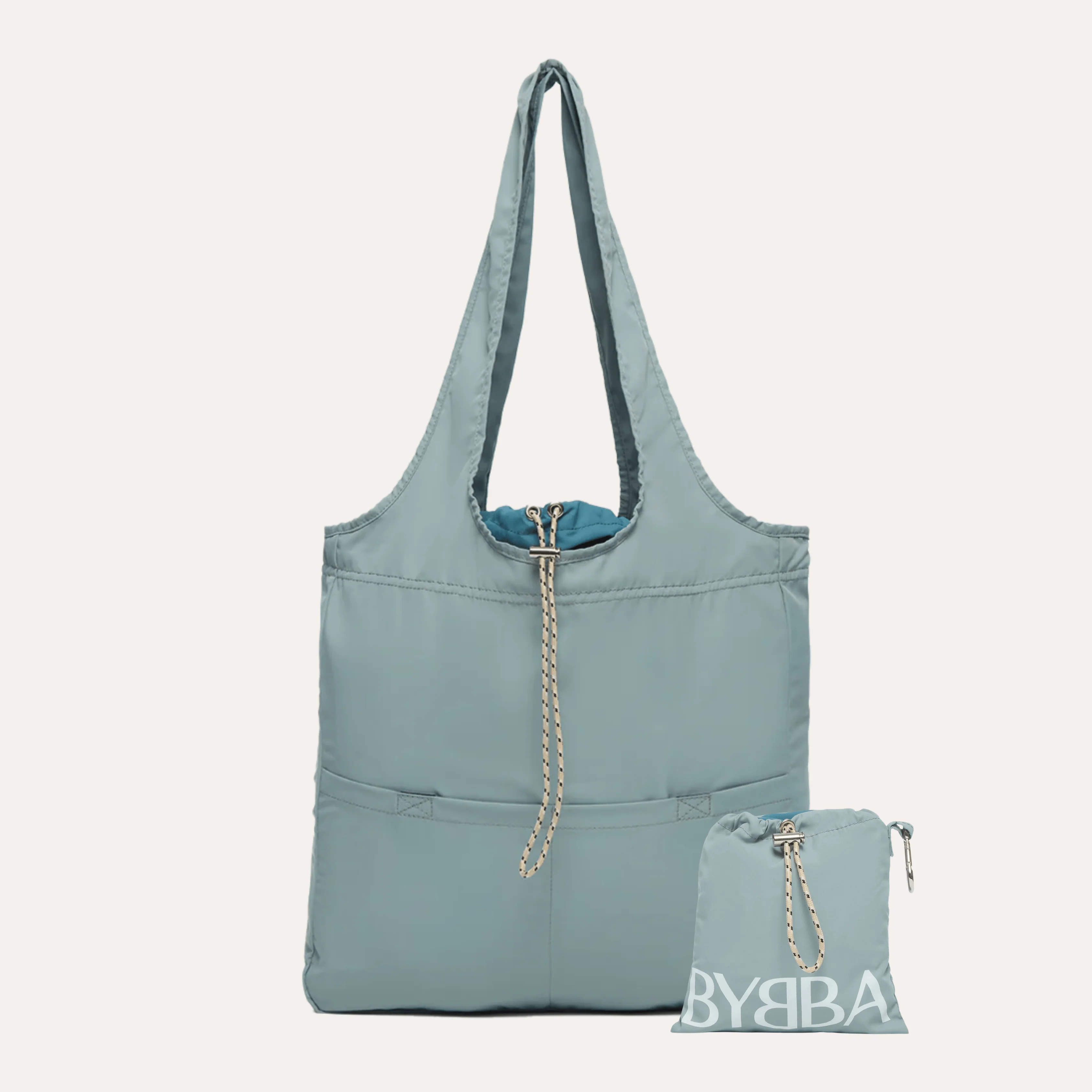 Balos Convertible Tote - Misty Blue - Recycled Plastic Reusable Bag