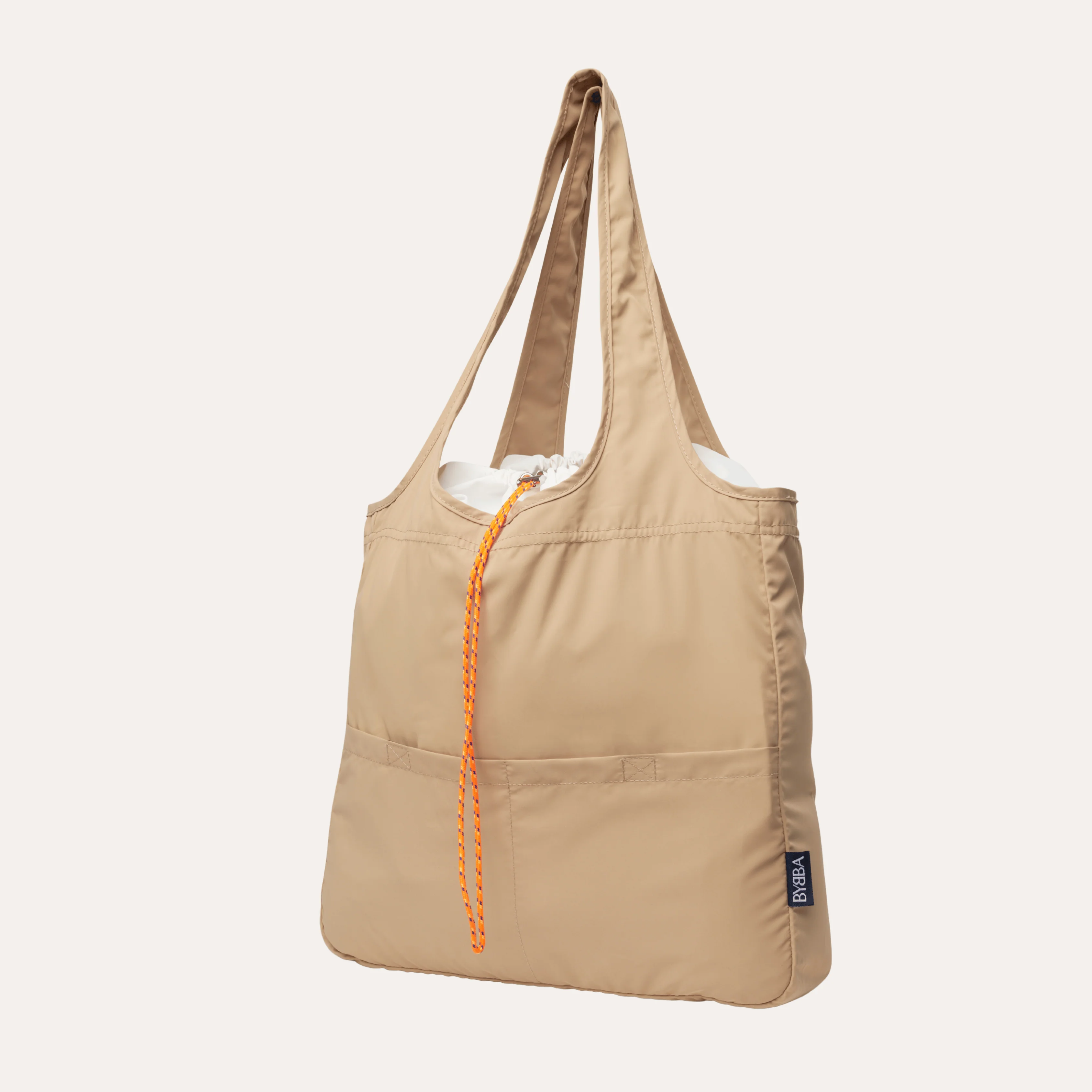 Balos Convertible Tote - Sand Dune - Recycled Plastic Reusable Bag - Image 2
