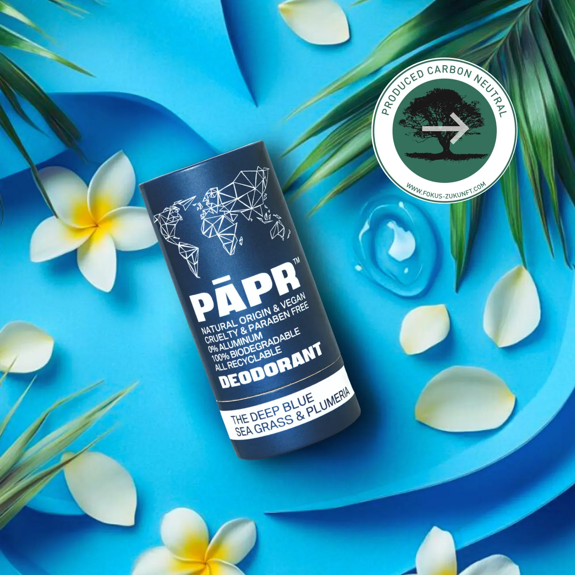Paper Cosmetics Deodorant -The Deep, Vegan, Aluminum-Free - Image 2