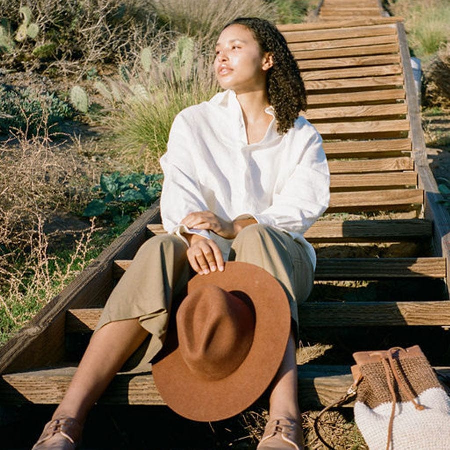 The Dre Western Rancher Hat - Terracotta - Image 3