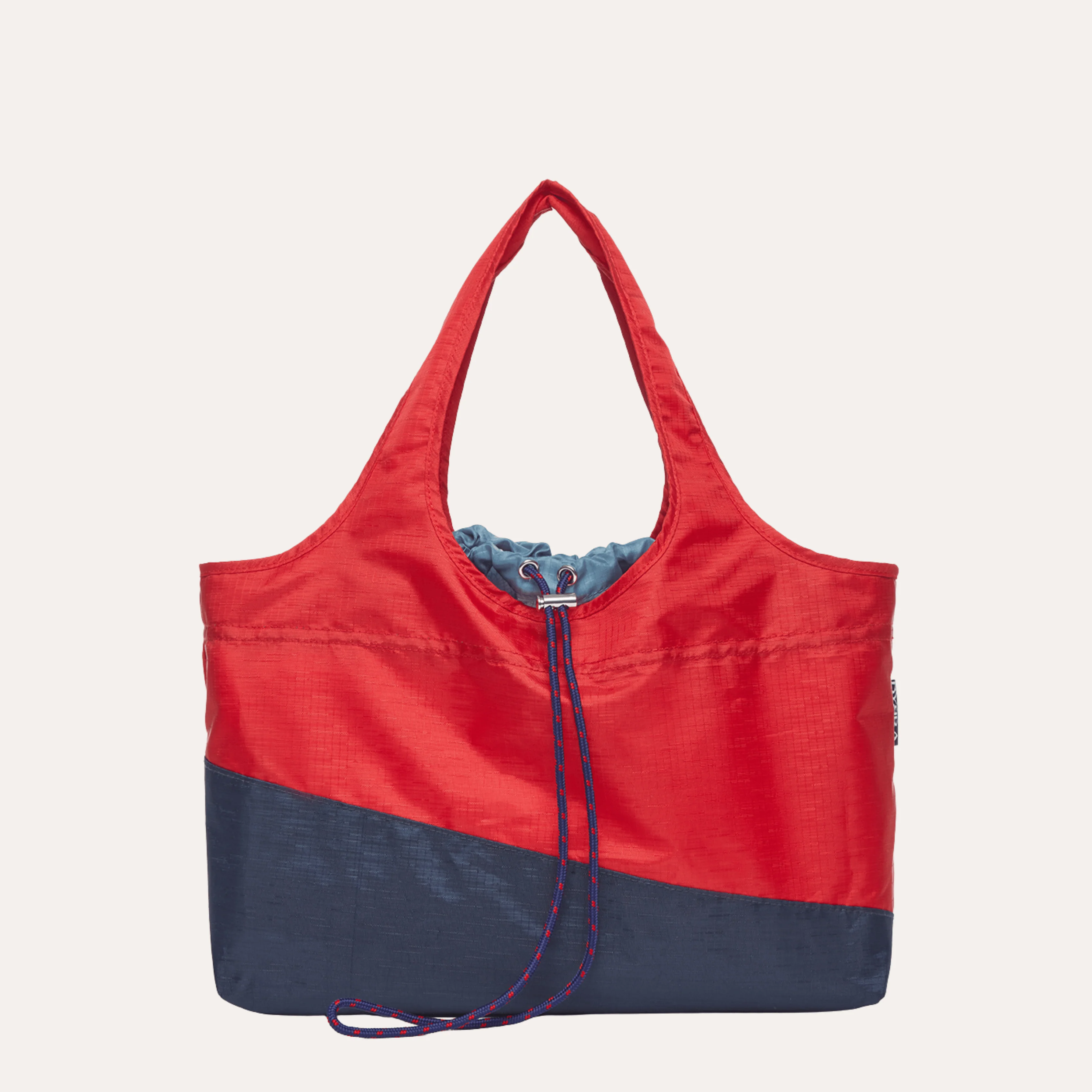 Little Sur Tote - Red Flag - Recycled Nylon Water-Resistant Bag