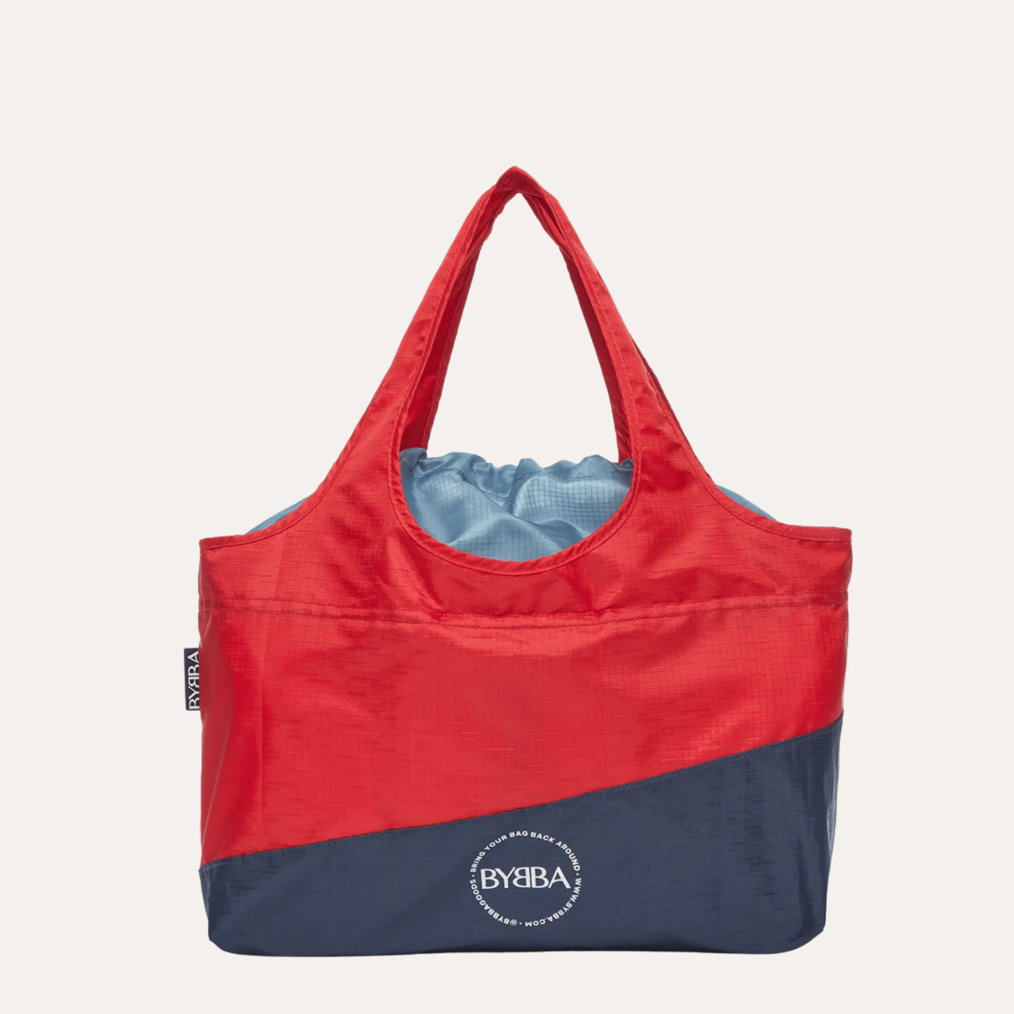 Little Sur Tote - Red Flag - Recycled Nylon Water-Resistant Bag - Image 2