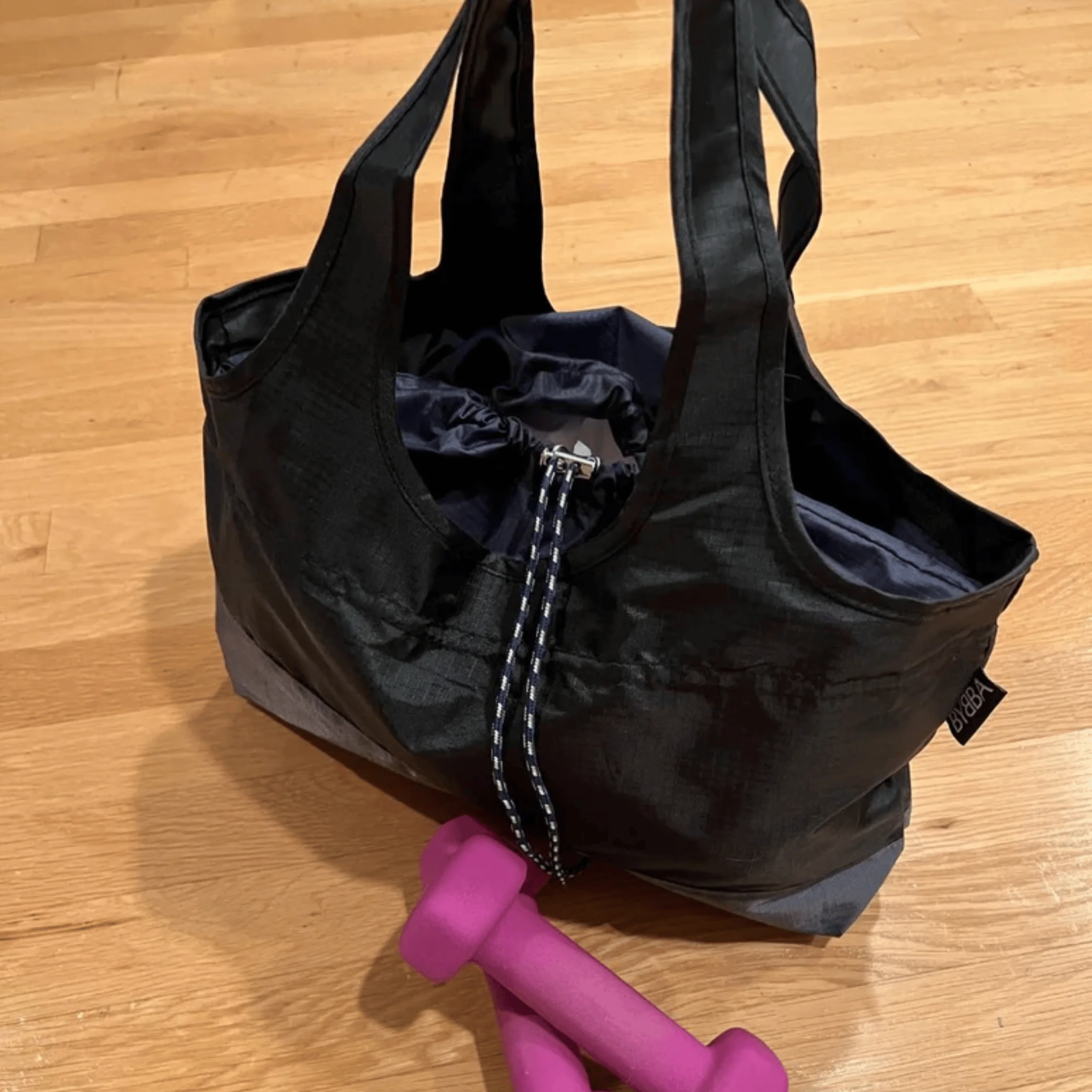 Little Sur Tote - Stingray - Recycled Nylon Water-Resistant Bag - Image 5