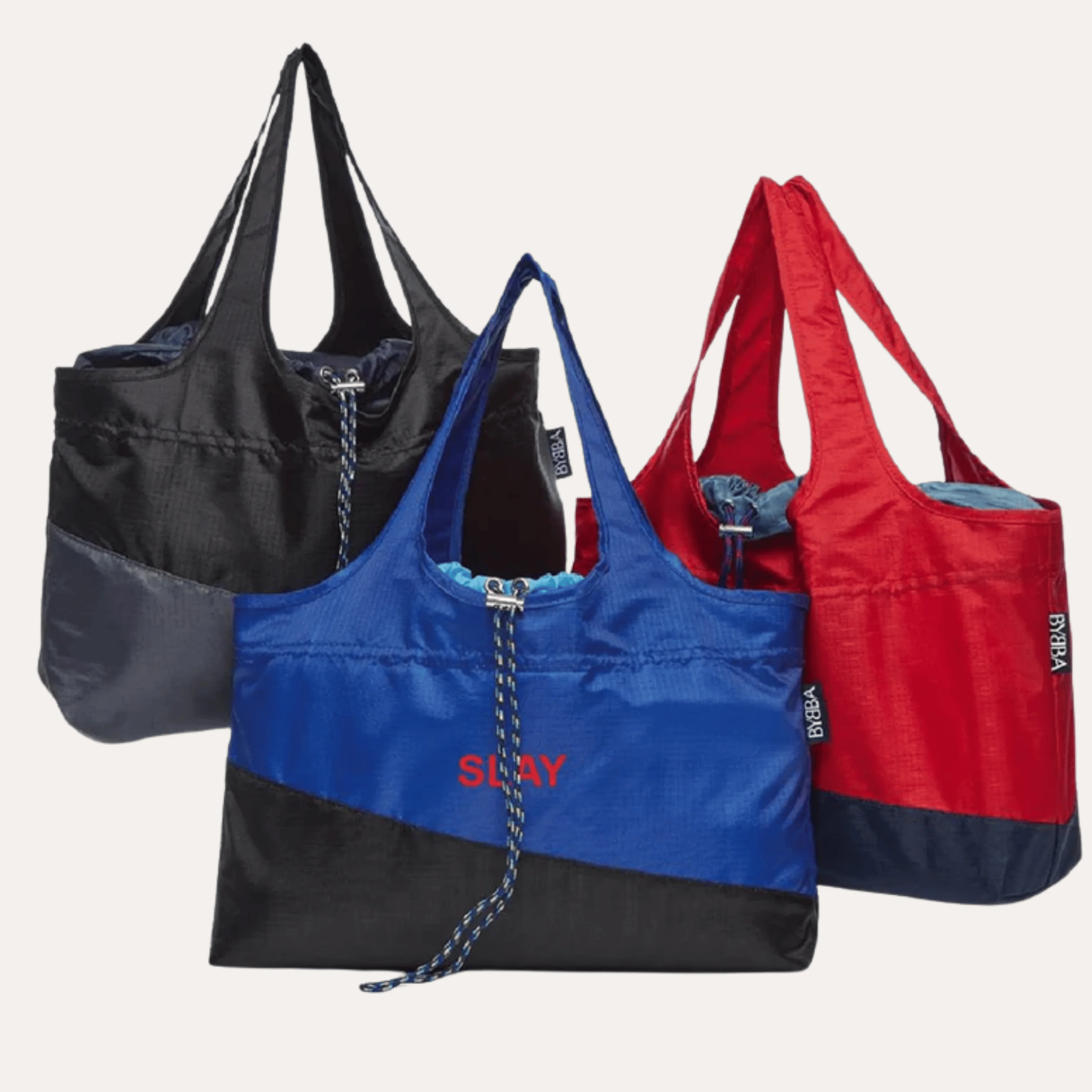 Little Sur Tote - Ultra Marine - Recycled Nylon Water-Resistant Bag - Image 3