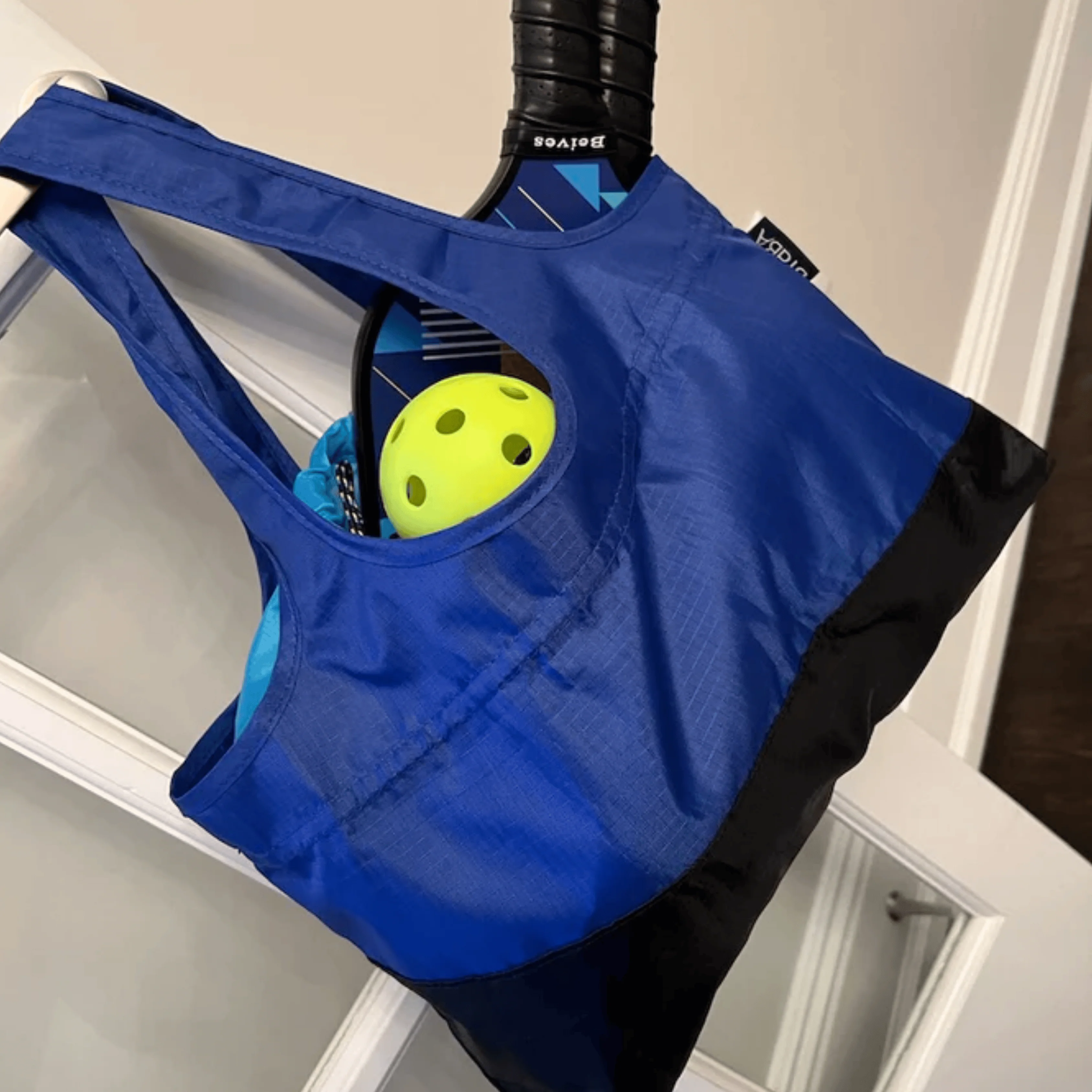 Little Sur Tote - Ultra Marine - Recycled Nylon Water-Resistant Bag - Image 6