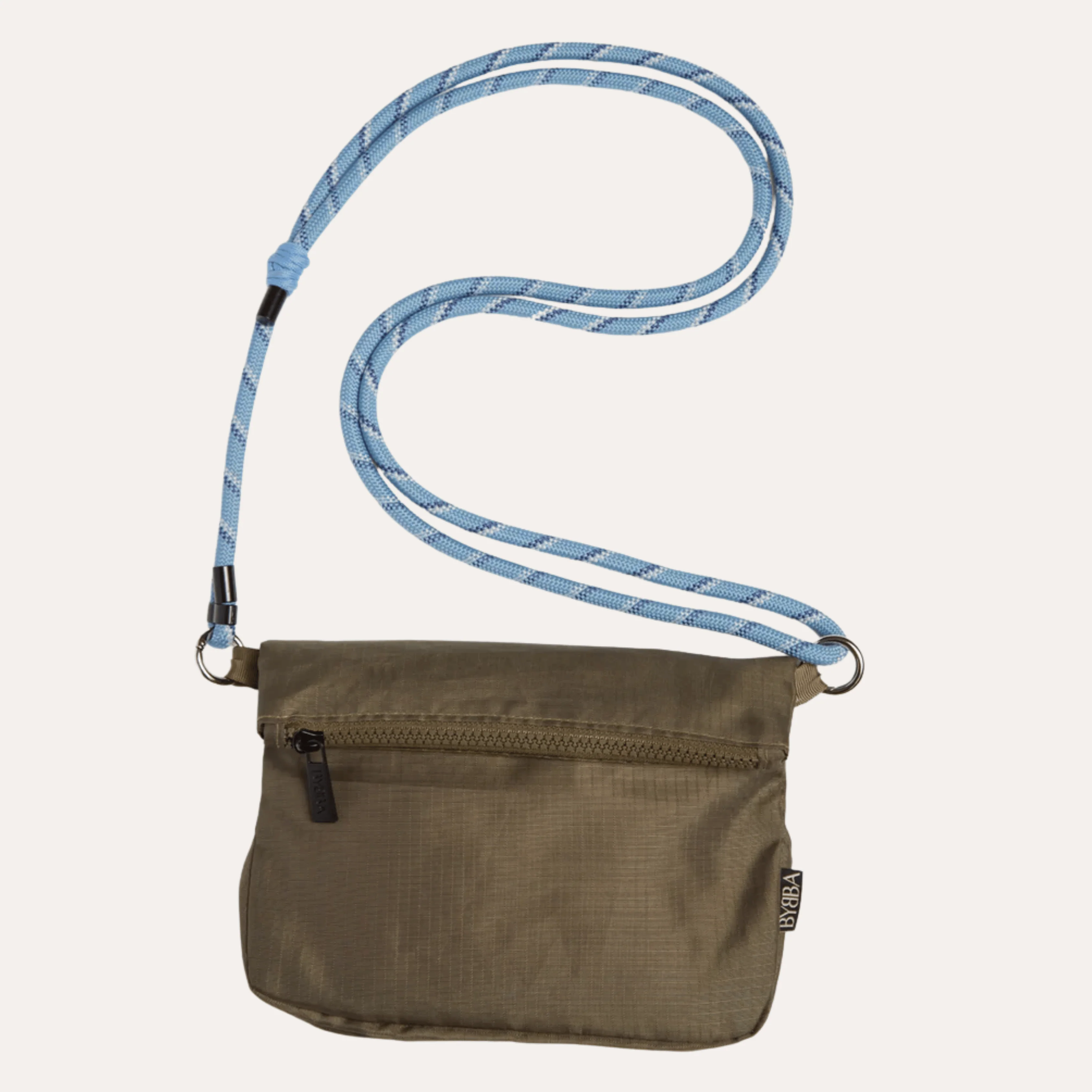 Mahé Crossbody Bag - Seaweed - Recycled Nylon Sustainable Bag - Image 7