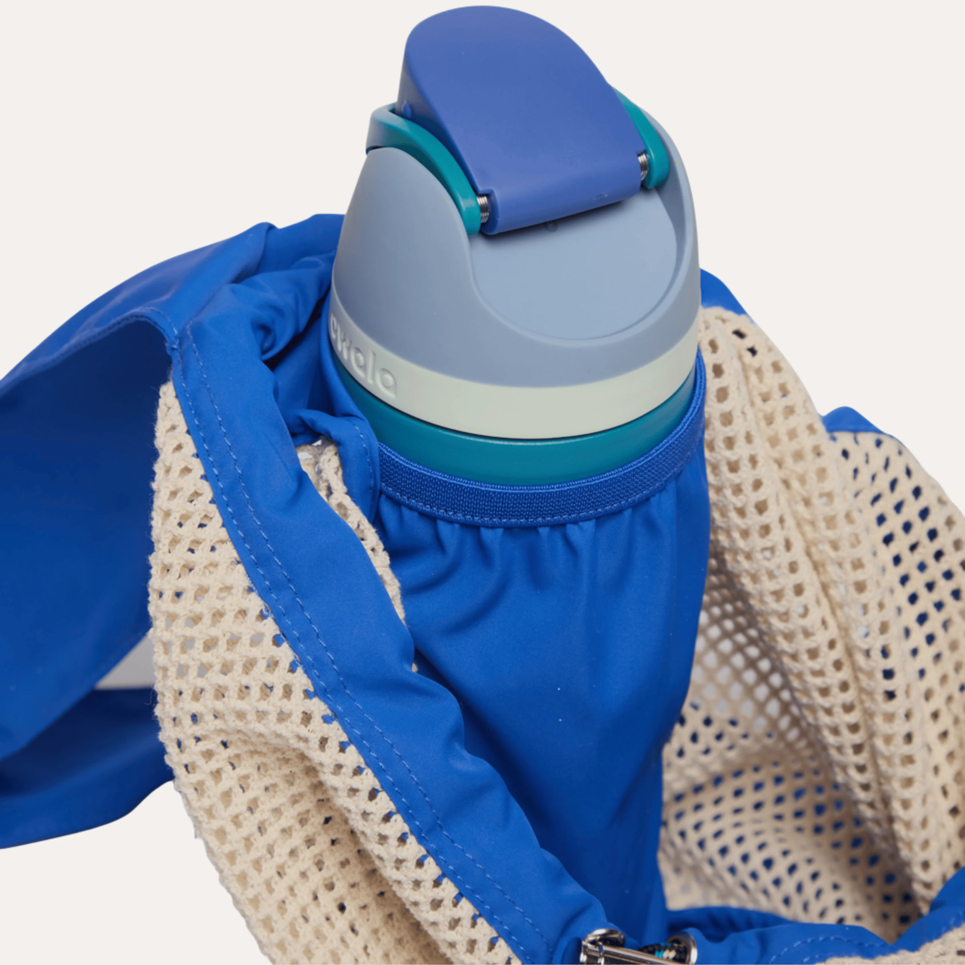 Net.Zero Mesh Bag - Cobalt - Recycled Ocean Plastic Bag - Image 5